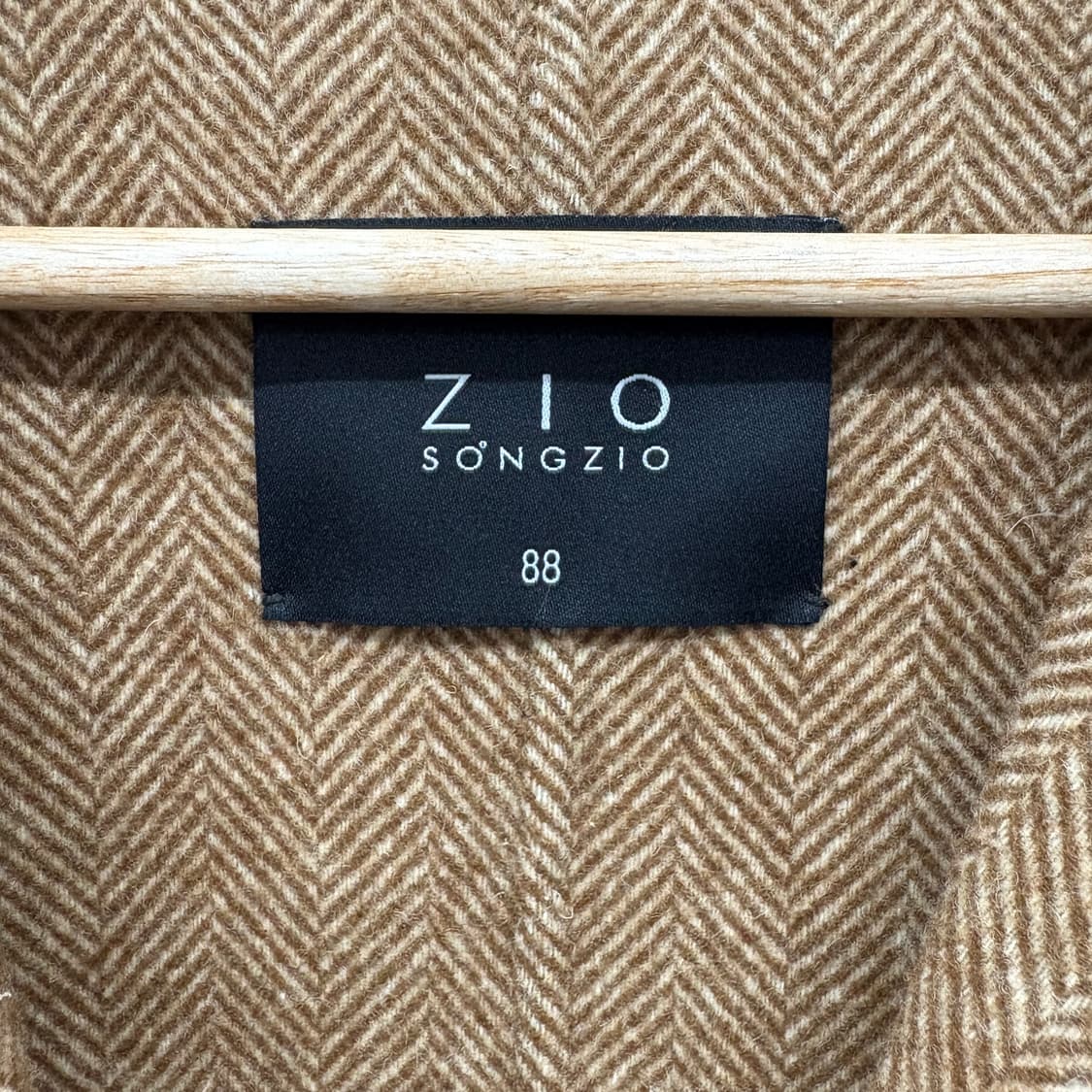 ZIO SONGZIO 헤링본 자켓 여성 XL 상품이미지4