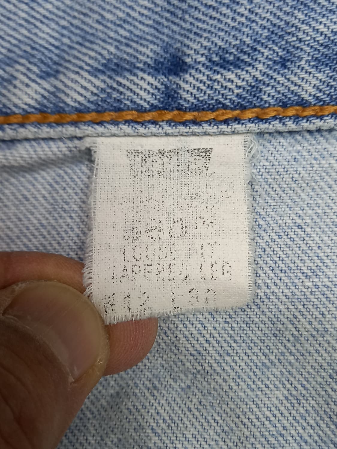 36 90's 리바이스560 RedPont 테이퍼드진 연청 36-444 상품이미지9