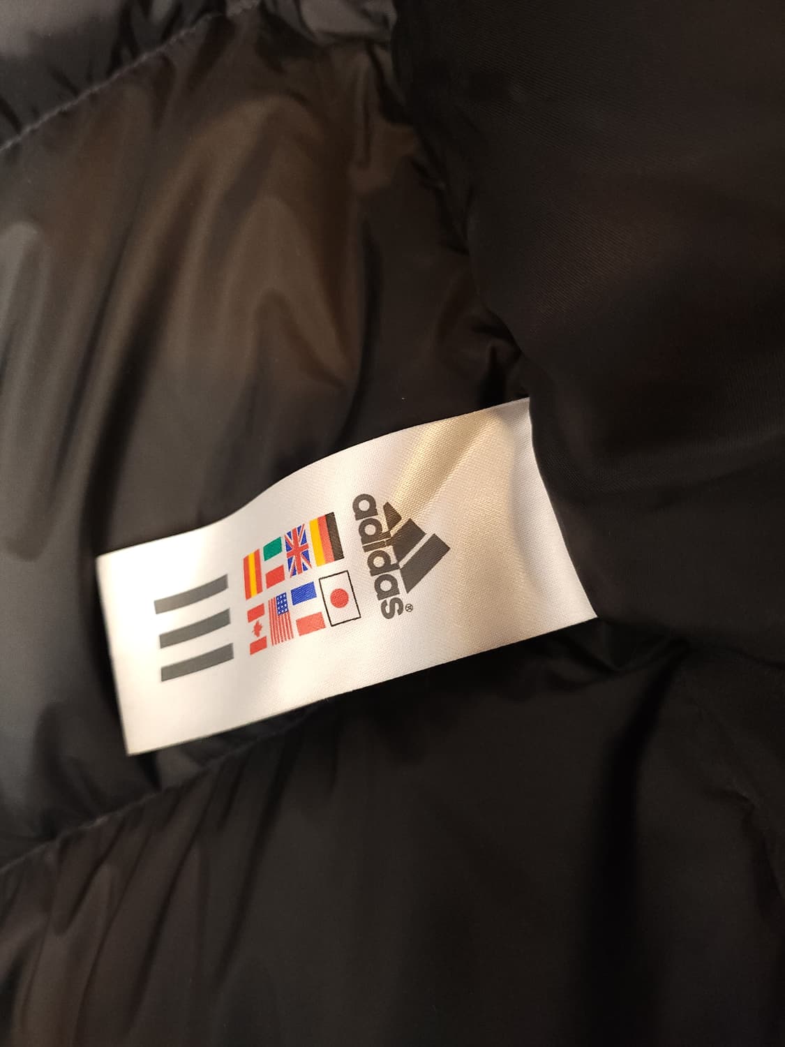 아디다스 남성 패딩 네이비 다운패딩 90-95  S 상품이미지9