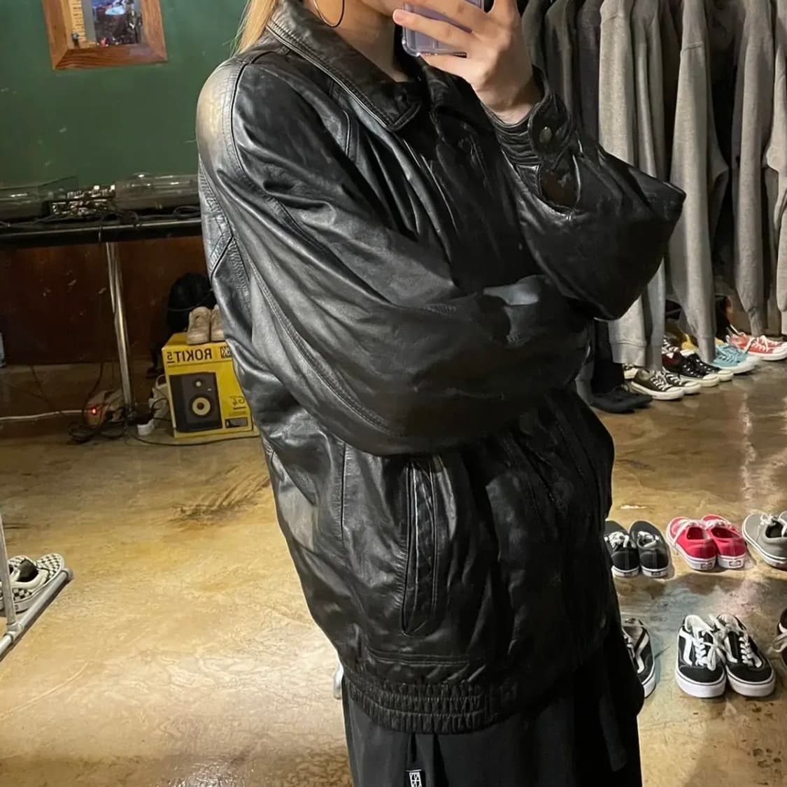 빈티지 가죽자켓 상품이미지3