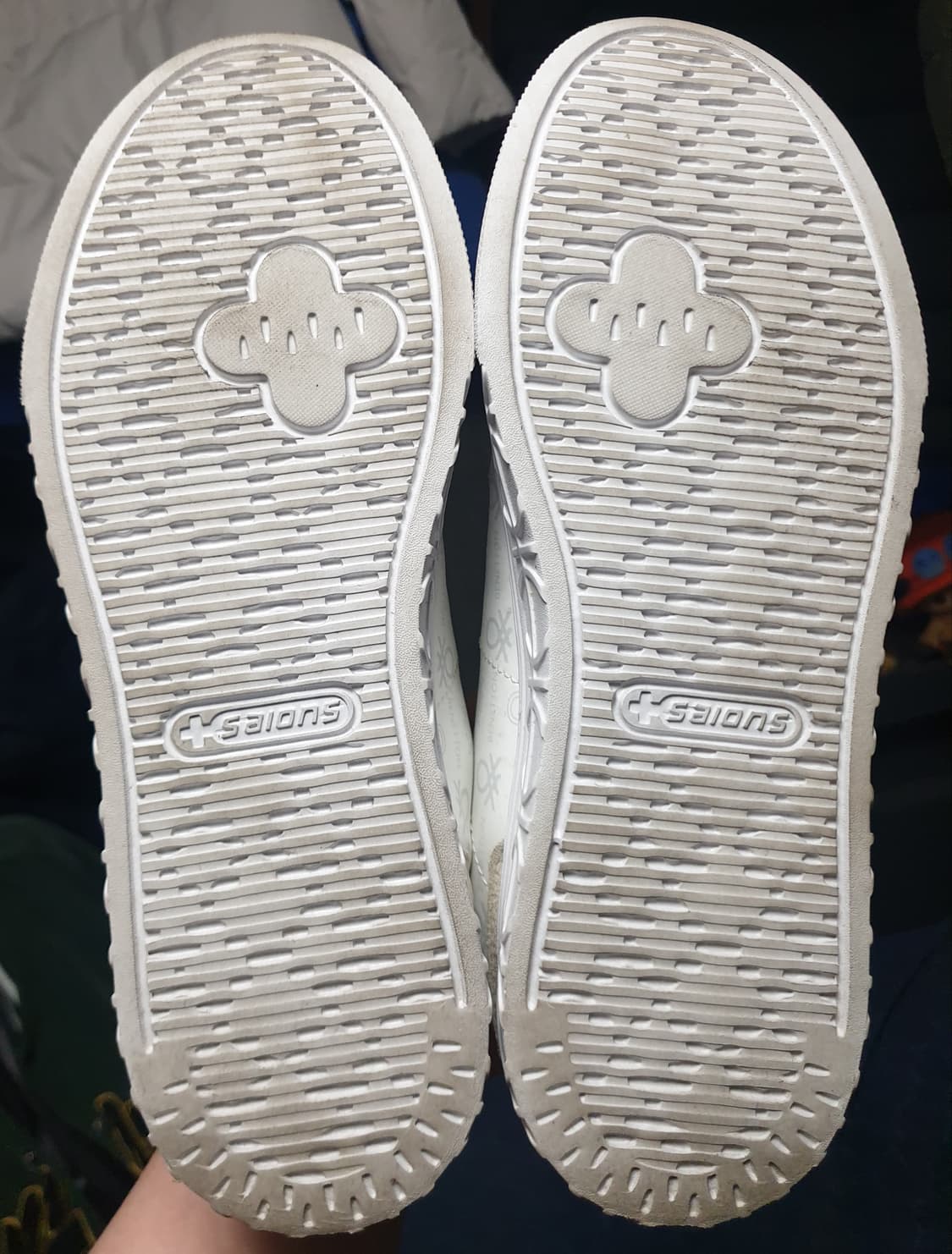 베네통 초경량 라이프 스니커즈 화이트 (270) 상품이미지5