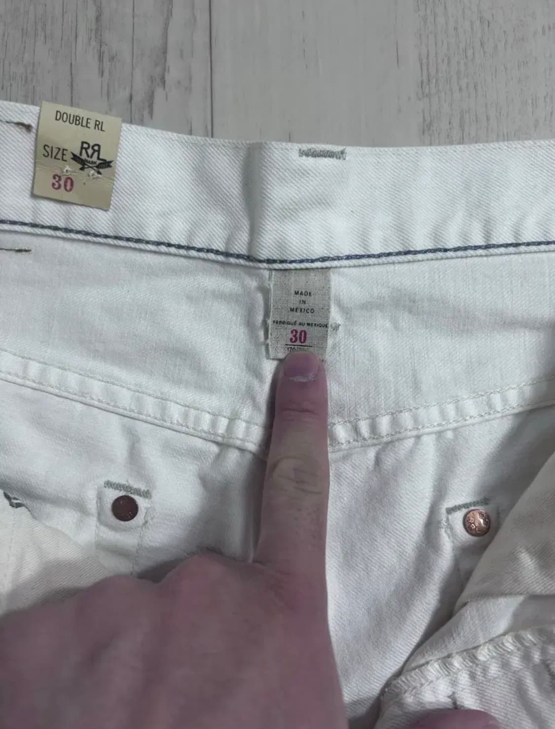 RRL 빈티지 파이브 포켓 핏 데님 내추럴 쇼츠 30 새상품 상품이미지4