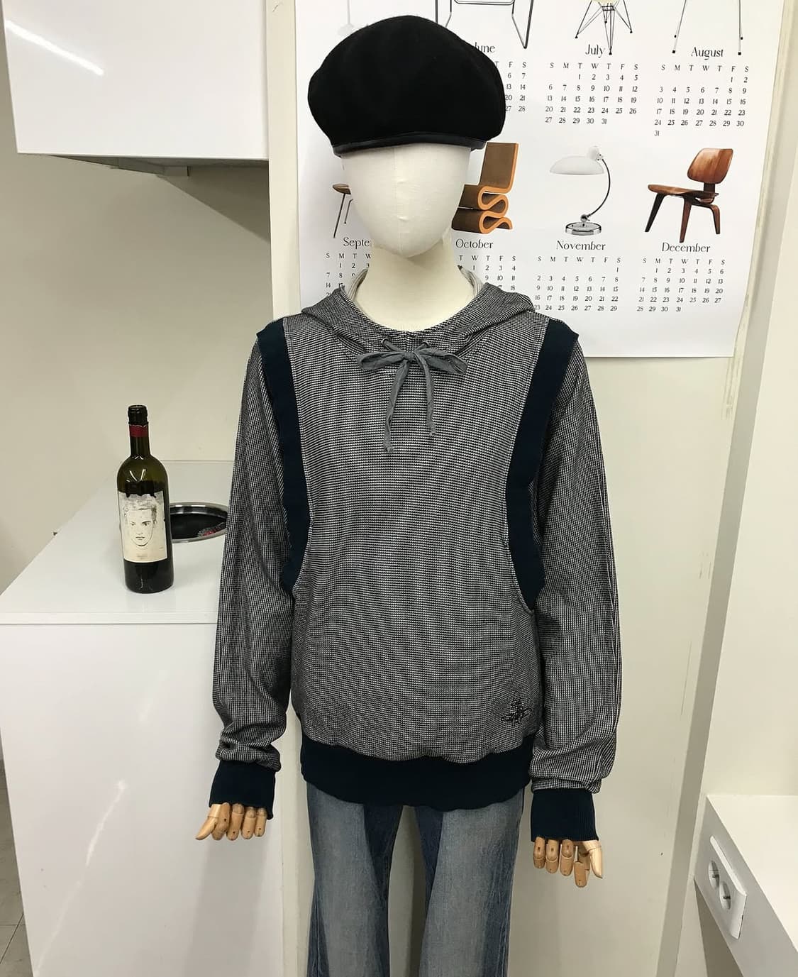 비비안웨스트우드 로고 후드티 상품이미지6