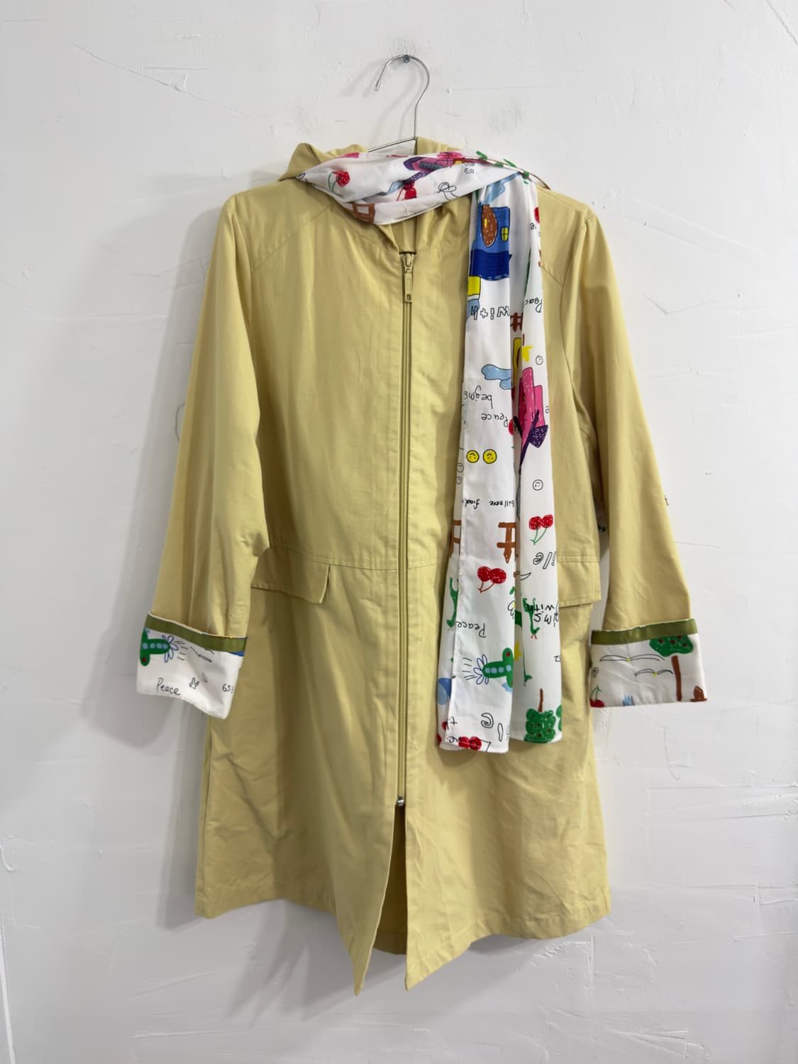 scarf soft lemon coat 상품이미지1