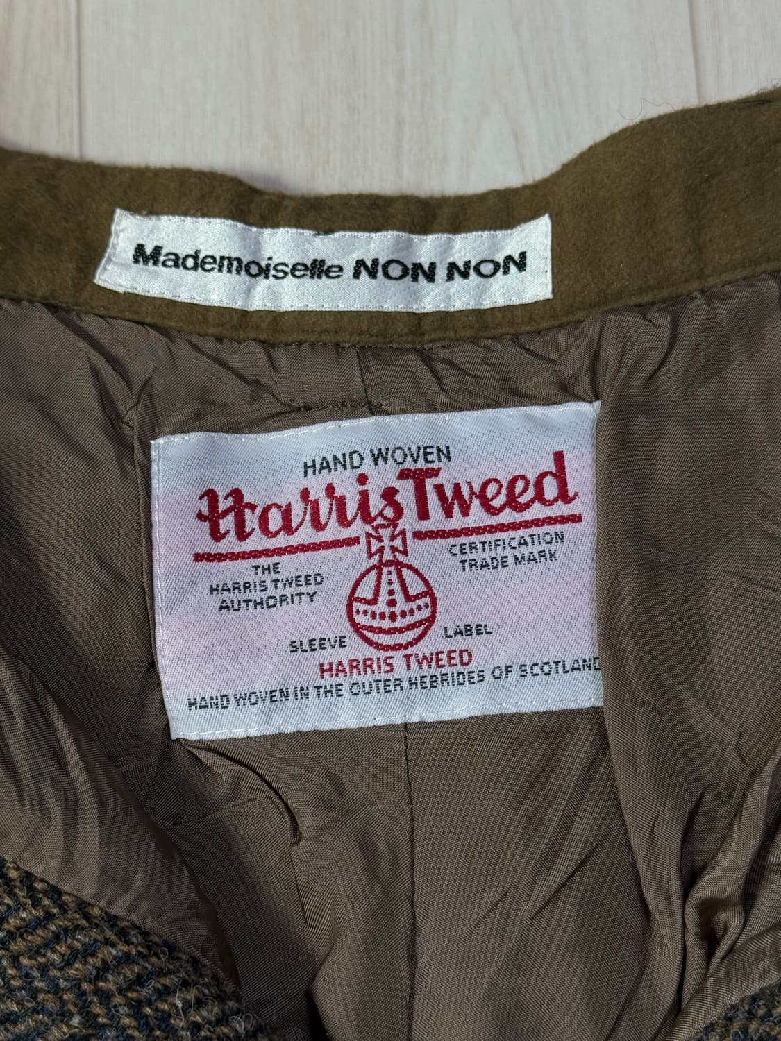 해리스트위드 빈티지 울 숏츠 상품이미지3