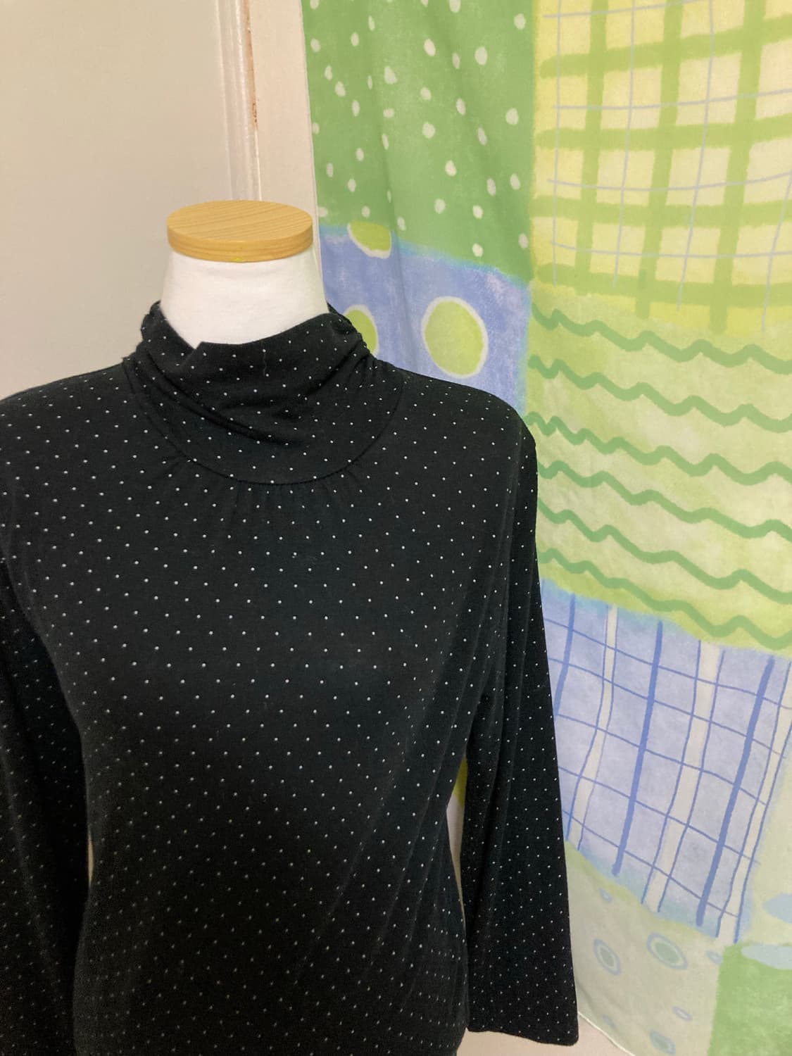 도트반팔니트set 상품이미지7