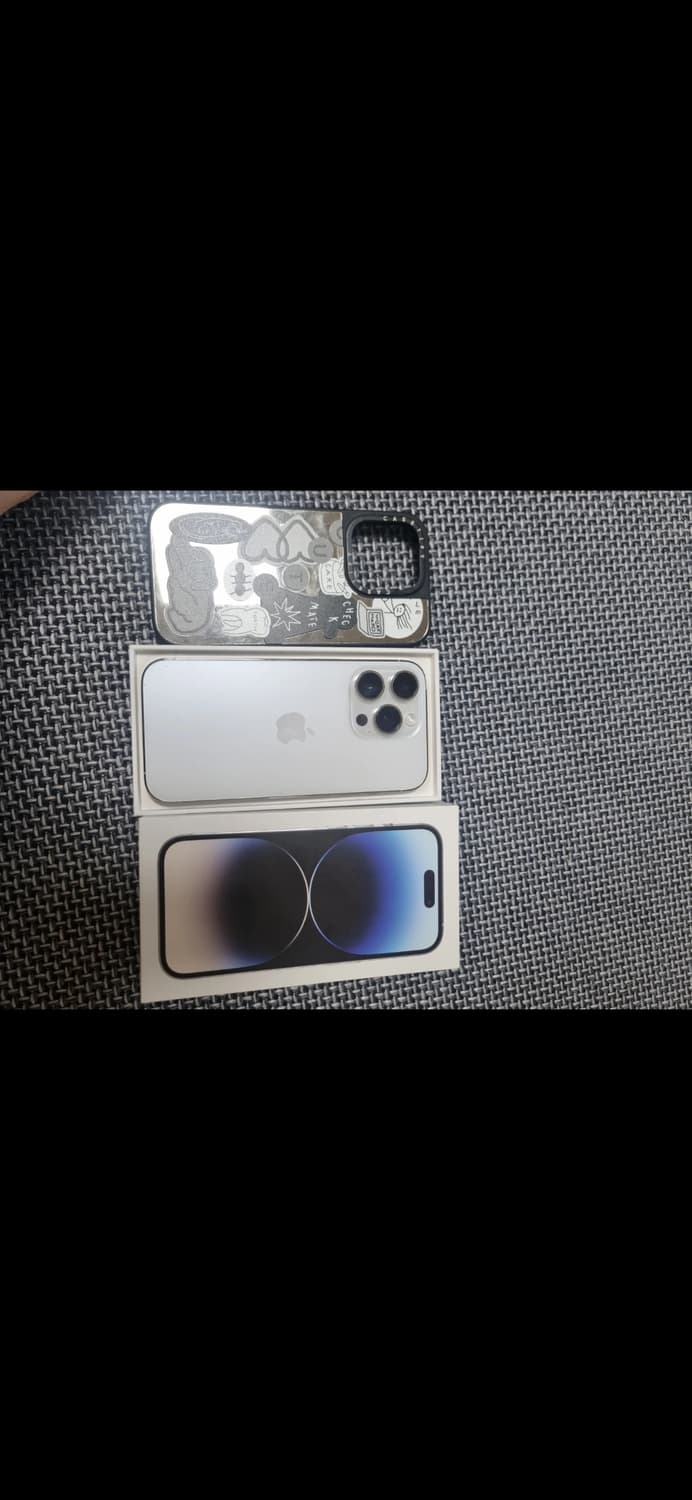 아이폰14Pro 화이트 128GB 배터리효율85% 싸게 팝니다 상품이미지2