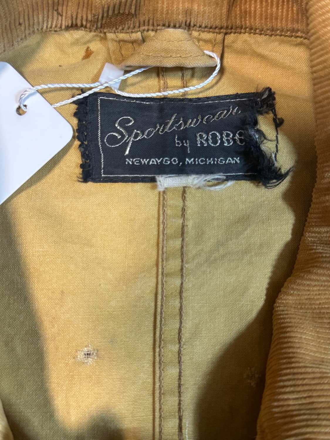 50s robey usa distressed 빈티지 헌팅자켓 빅사이즈 상품이미지6