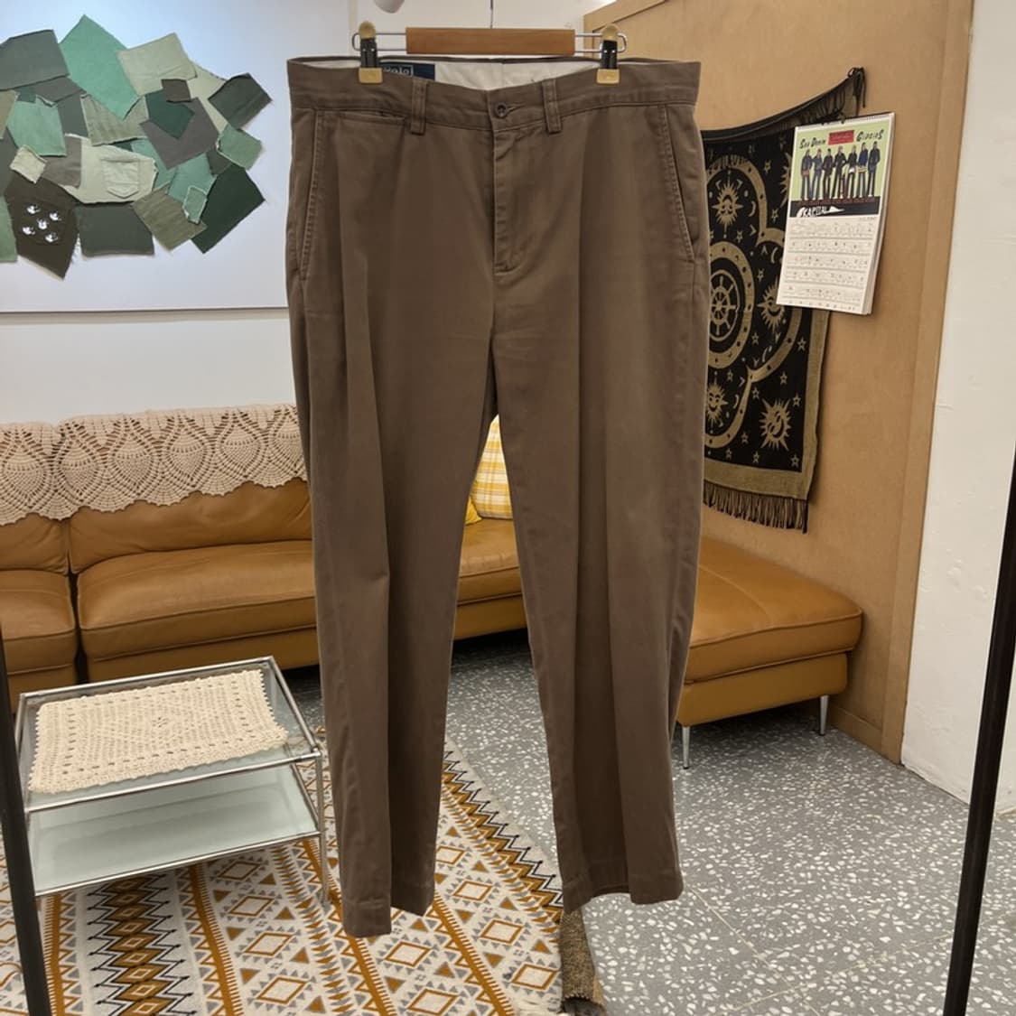 폴로 랄프로렌 빈티지 모던 캐주얼 치노팬츠 면바지 32인치 C10965 상품이미지3