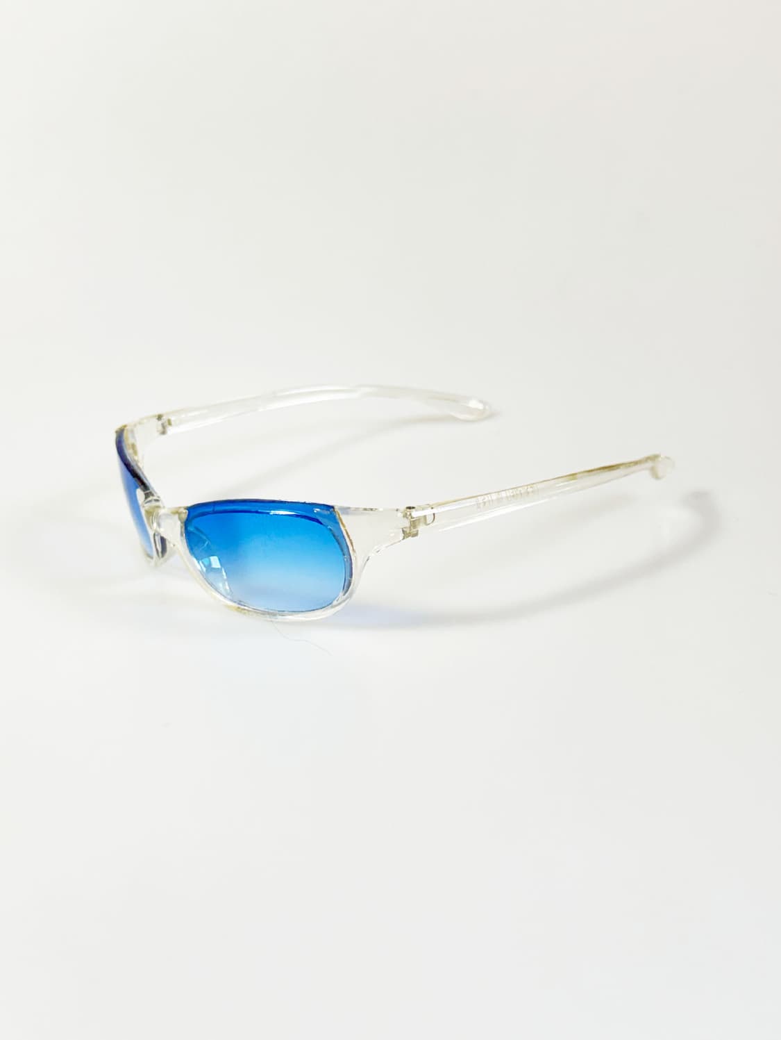 90s OXYGEN 투명 볼드 스퀘어 프레임 틴트 빈티지 선글라스 상품이미지3