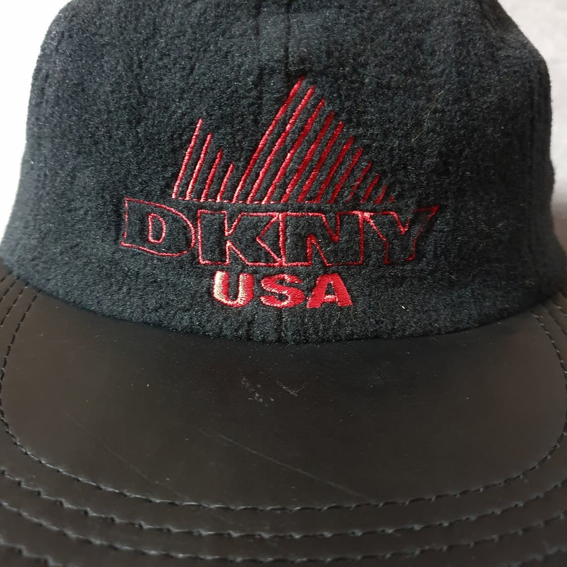 90s DKNY 플리스 캡 모자 상품이미지5