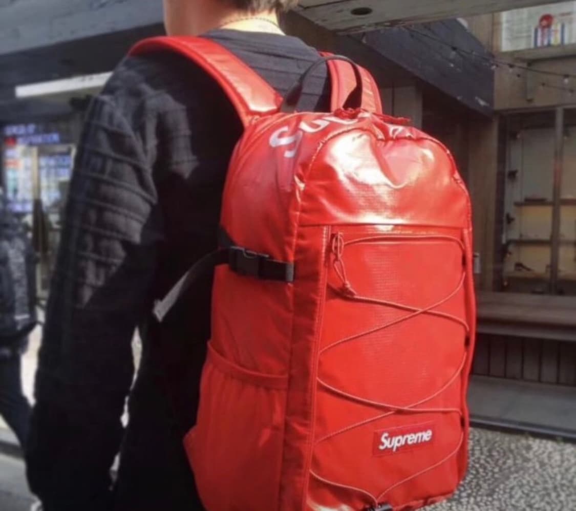 슈프림 17fw 백팩 레드 상품이미지1
