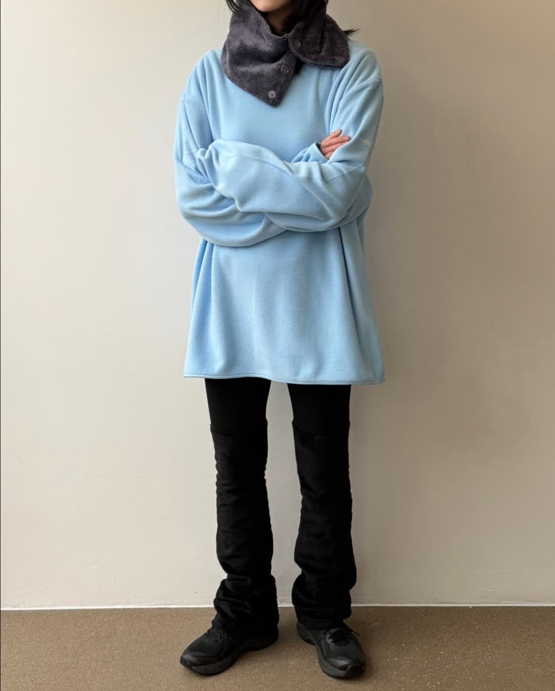 지초이 컴포트 레깅스 블랙 상품이미지4