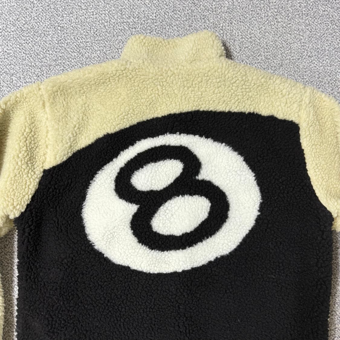 [정가 55만원] 스투시 리버시블 8볼 쉐르파 자켓 상품이미지7