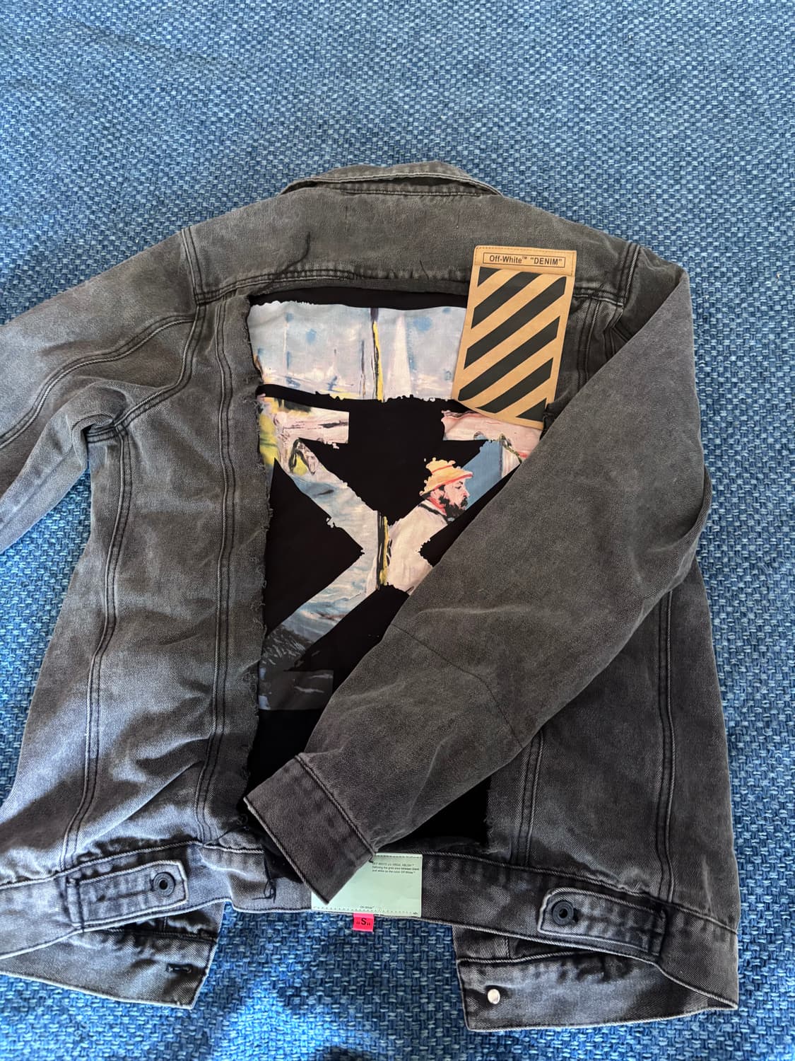 버질 아블로 오프화이트 데님자켓 급처 상품이미지2