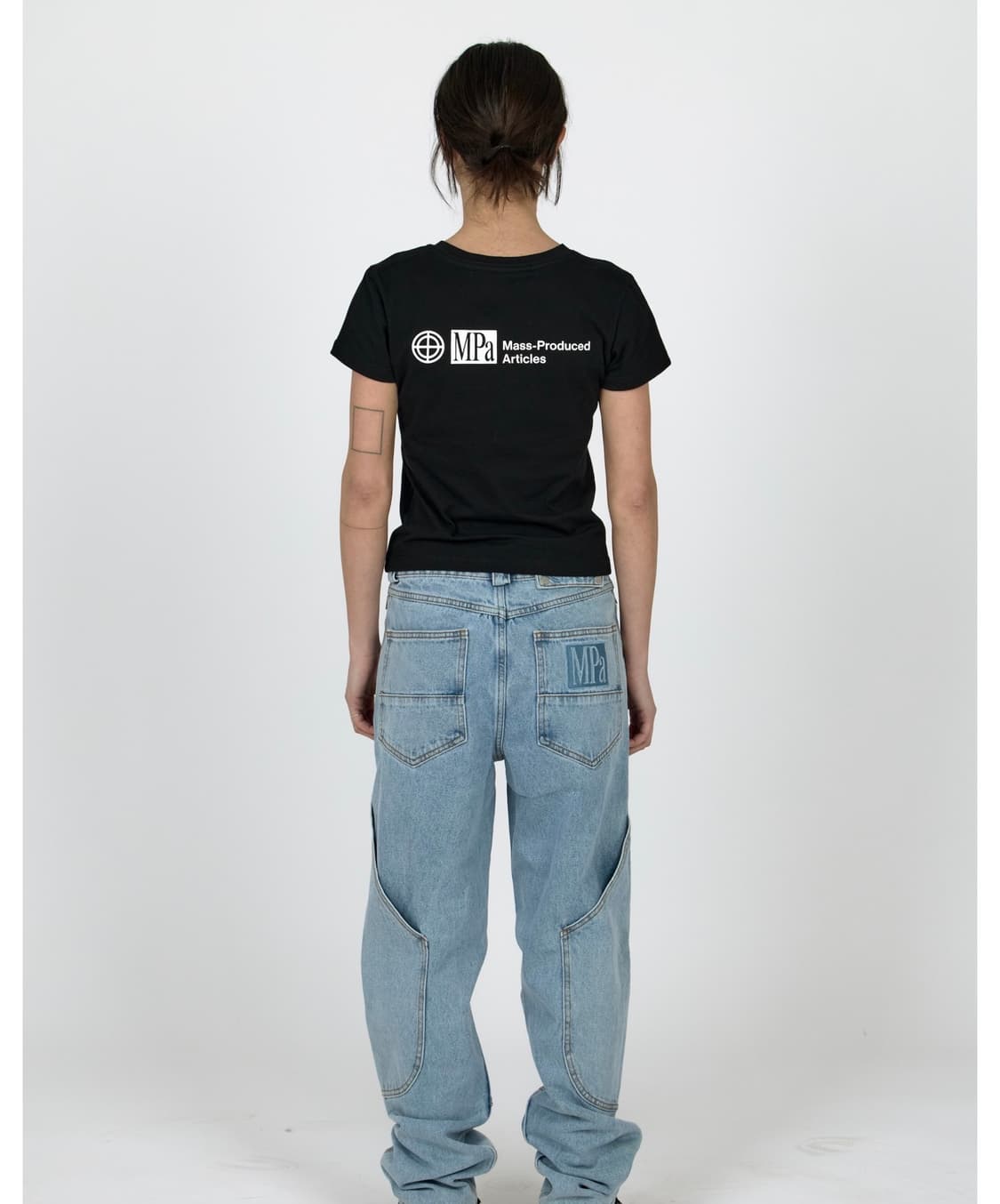 플라스틱프로덕트 MPa crop T-shirt women  상품이미지2