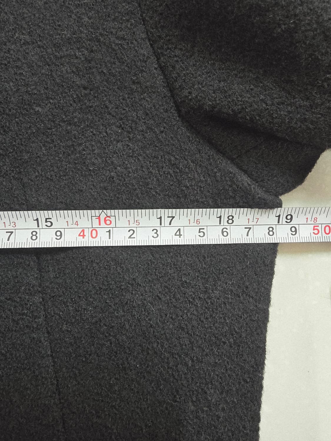 레노마 블랙 모 롱 코트44 상품이미지7