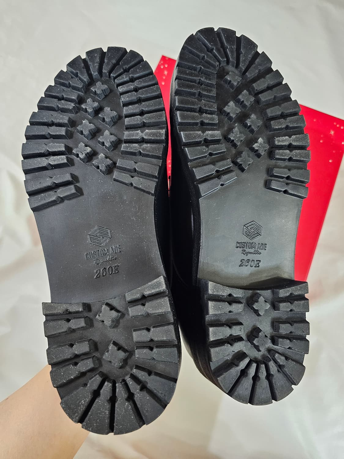 [260] 커스텀에이드 4.5cm 소가죽 코만도 더비 슈즈 구두 컴포트 상품이미지10