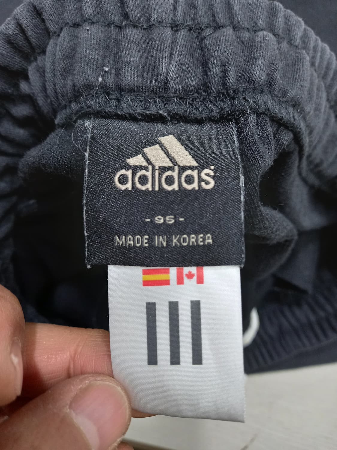 30 adidas Kor 스판 트레이닝하의 블랙 30-193 상품이미지6