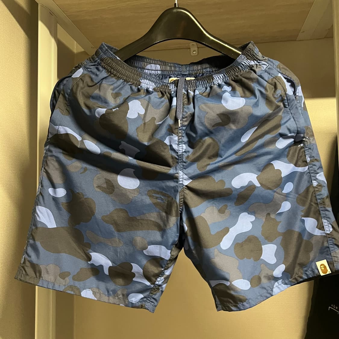 베이프 블루카모 스윔 쇼츠 상품이미지1