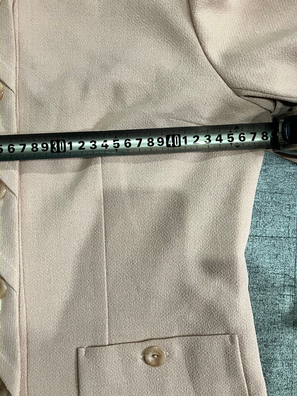 일본빈티지 핀터깔y2k 하구미모리걸 달천깔페어리 디테일 할메카지자켓 상품이미지2