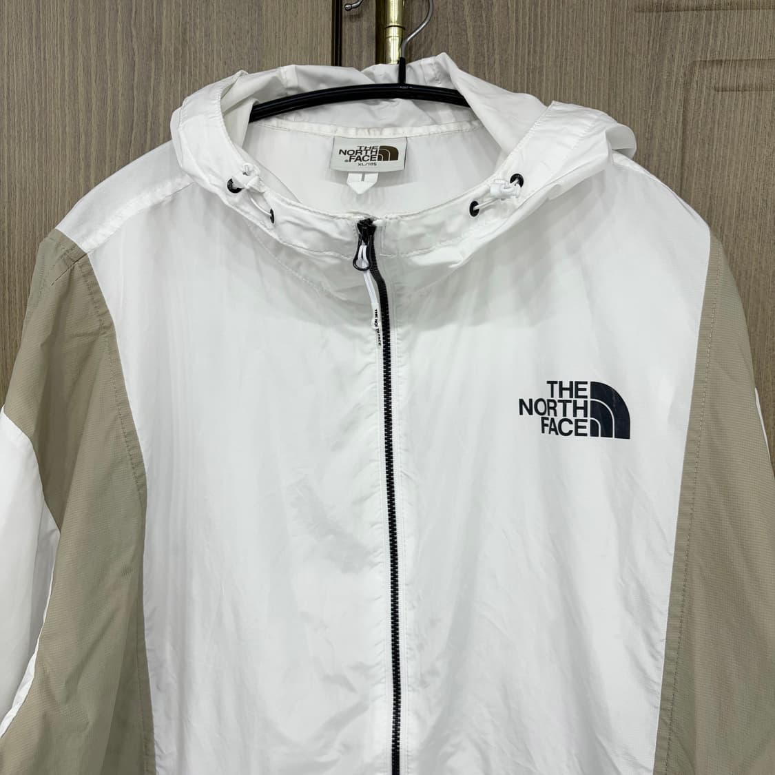 노스페이스 화이트라벨 화이트 경량 아노락 바람막이 (105/XL) 상품이미지3