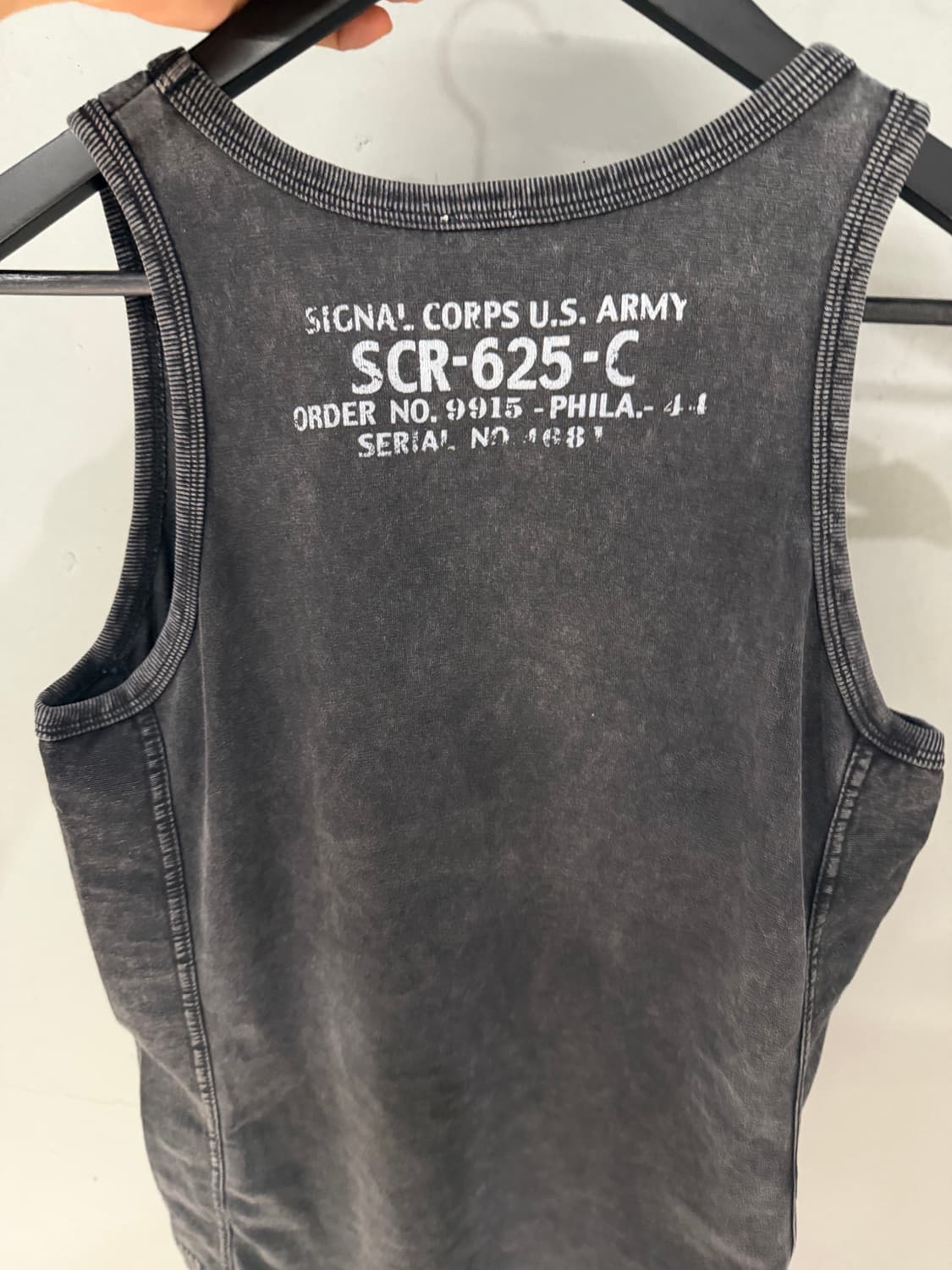 Avirex cargo point pigment sleeveless  상품이미지10