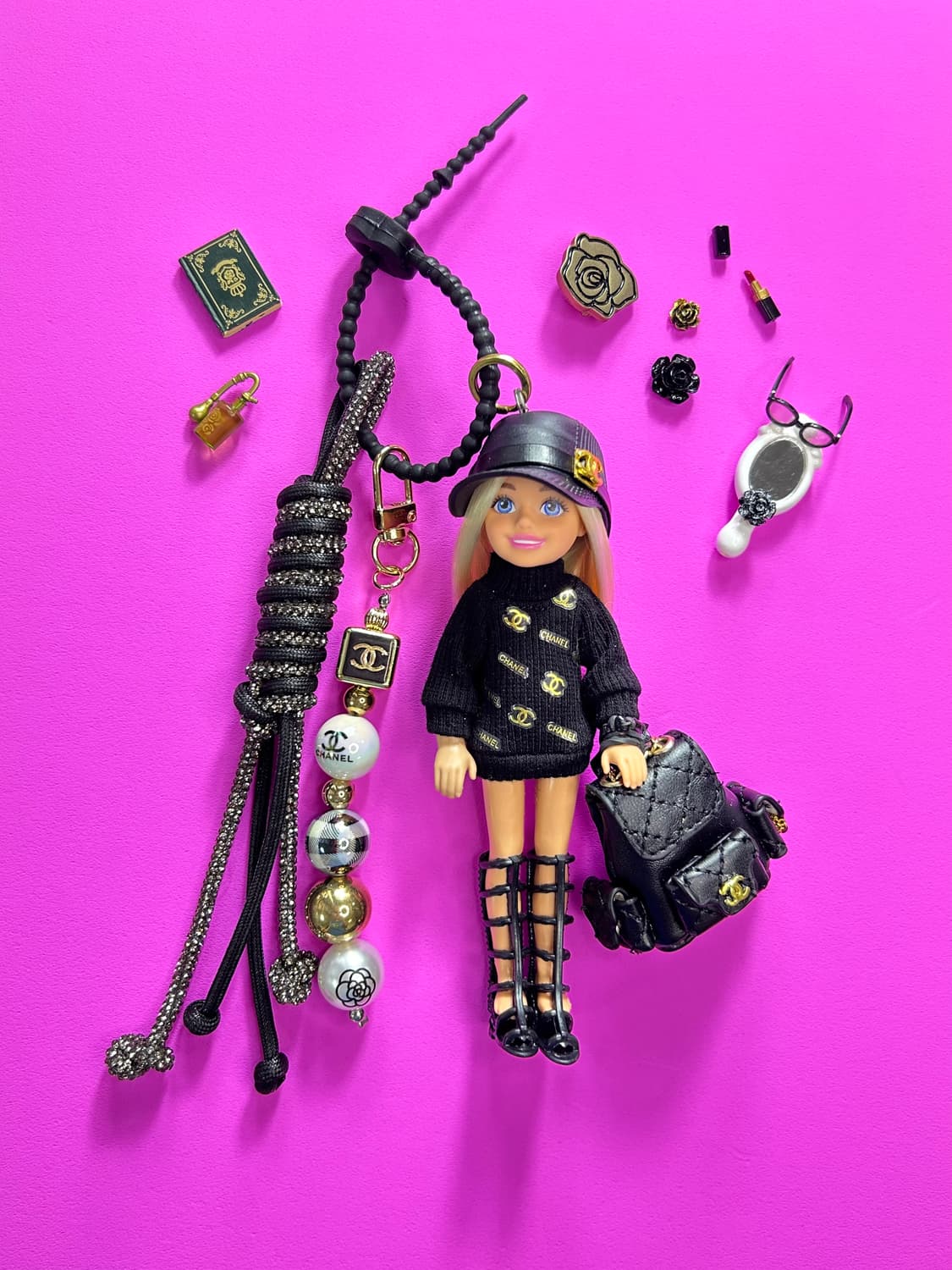 (16)바비키링 정품USA 마텔사 바비인형 커스텀키링 상품이미지1