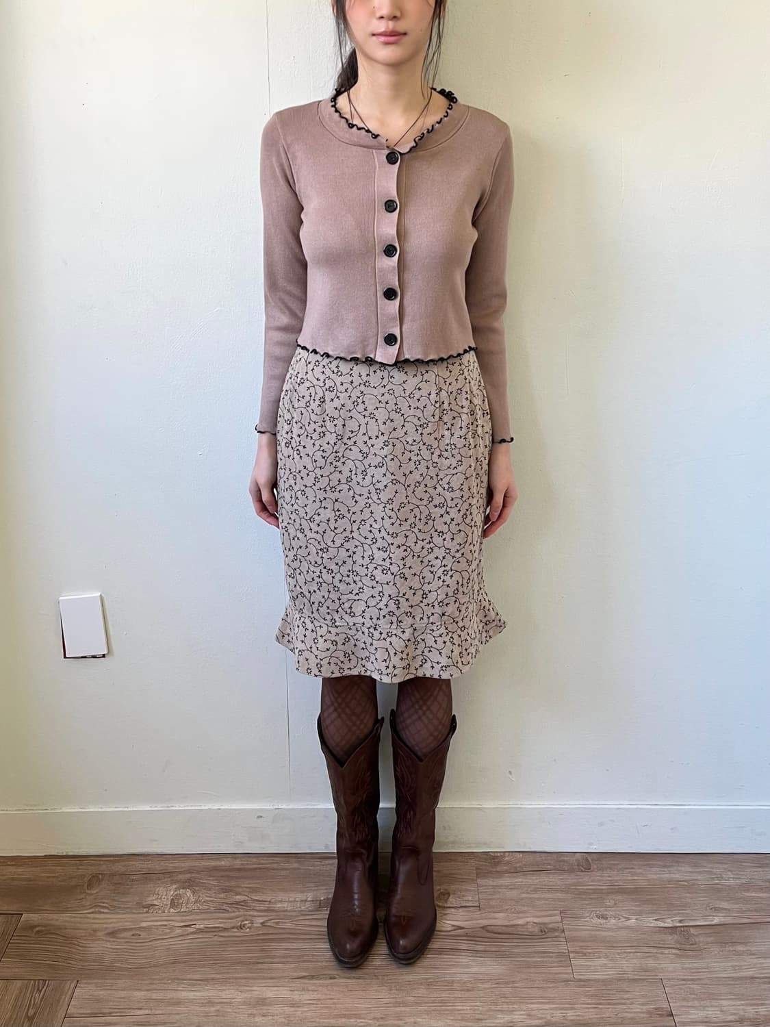 INOLVE 프릴 가디건 상품이미지8