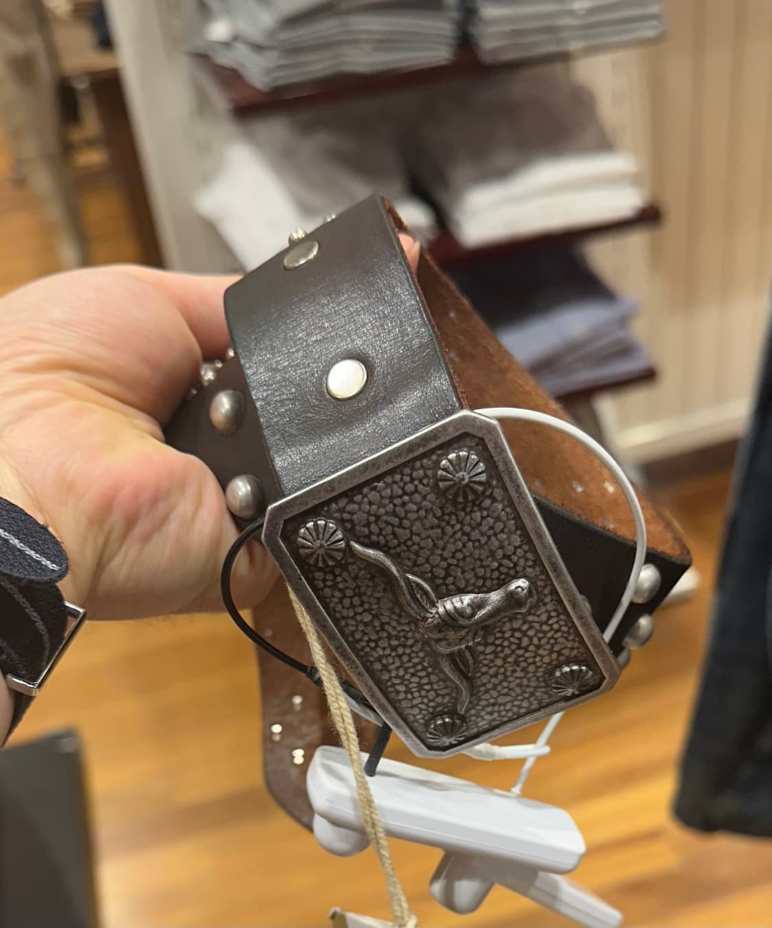 RRL 황소 벨트 30 새상품 급처분 새상품 상품이미지1