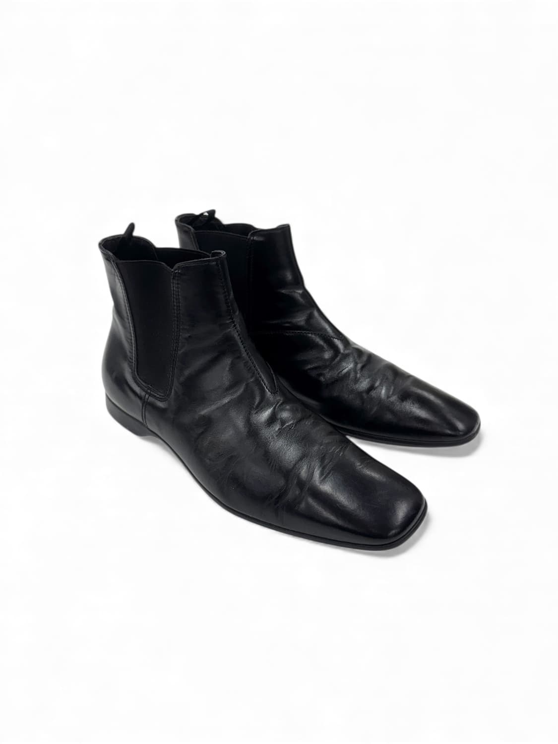 90s Prada Square Toe Boots 상품이미지4