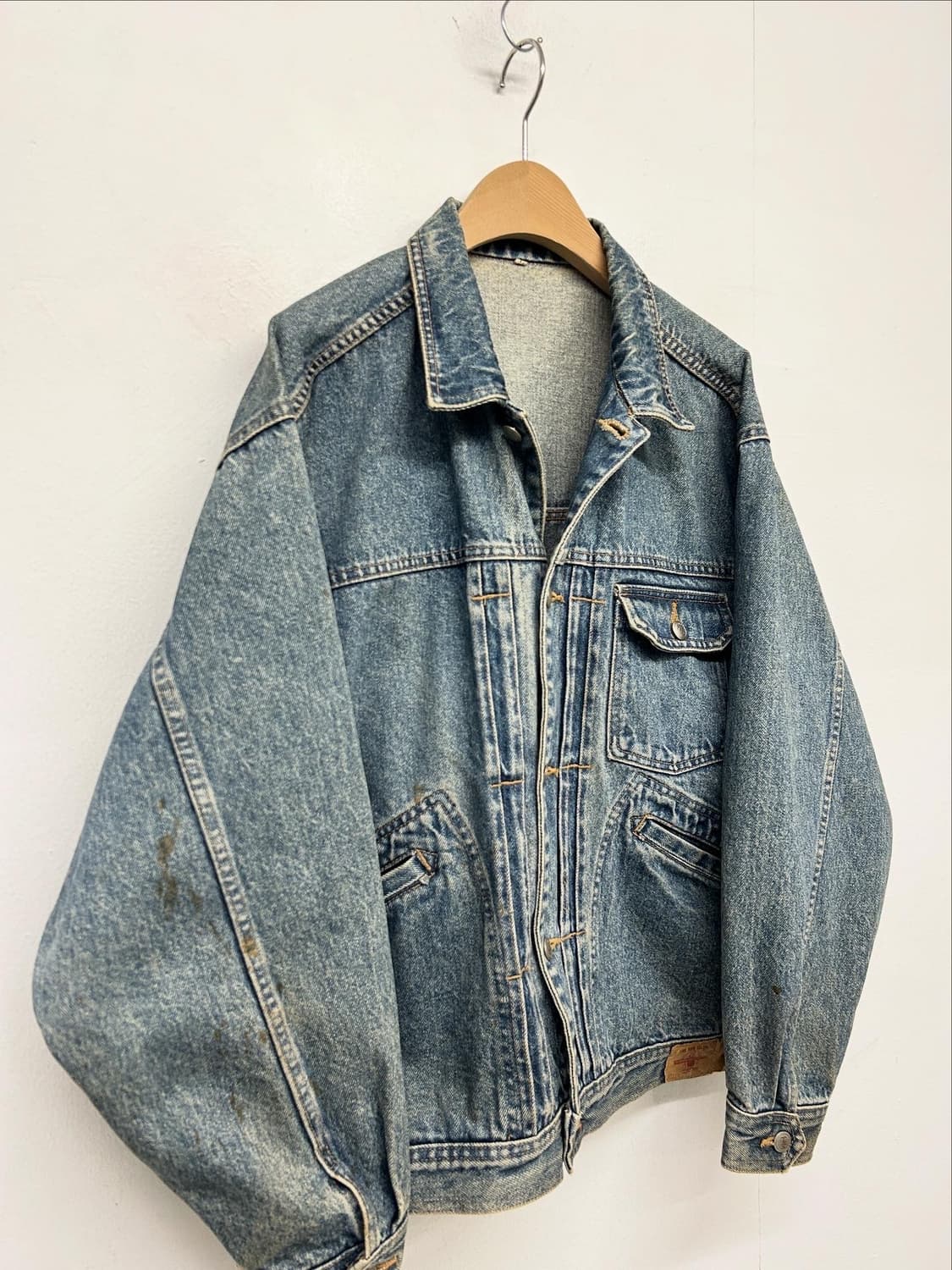 80s H.M Classic 1세대 복각 데님 자켓 상품이미지2