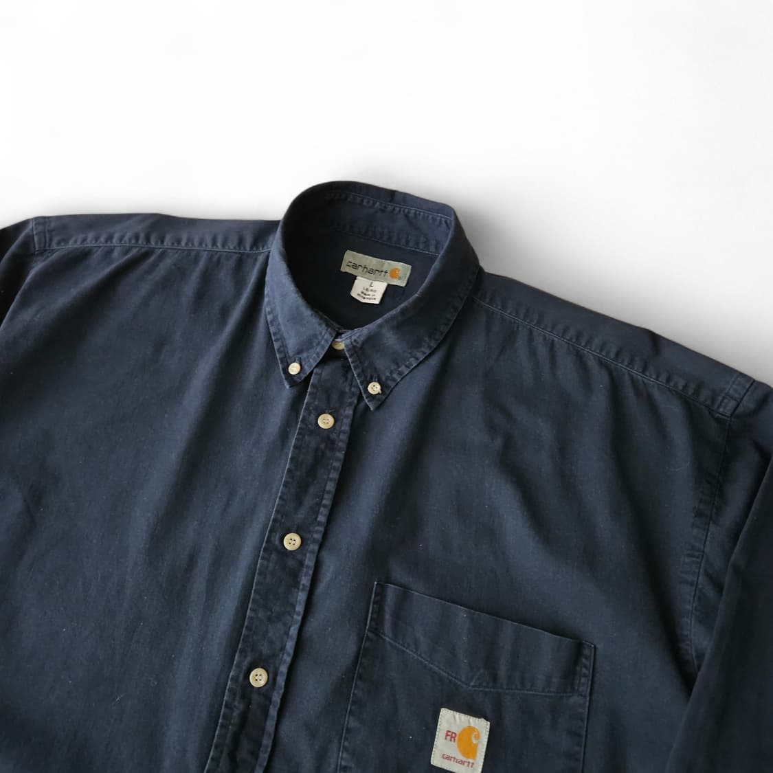 FR칼하트 면 오버핏 긴팔셔츠 L 상품이미지3
