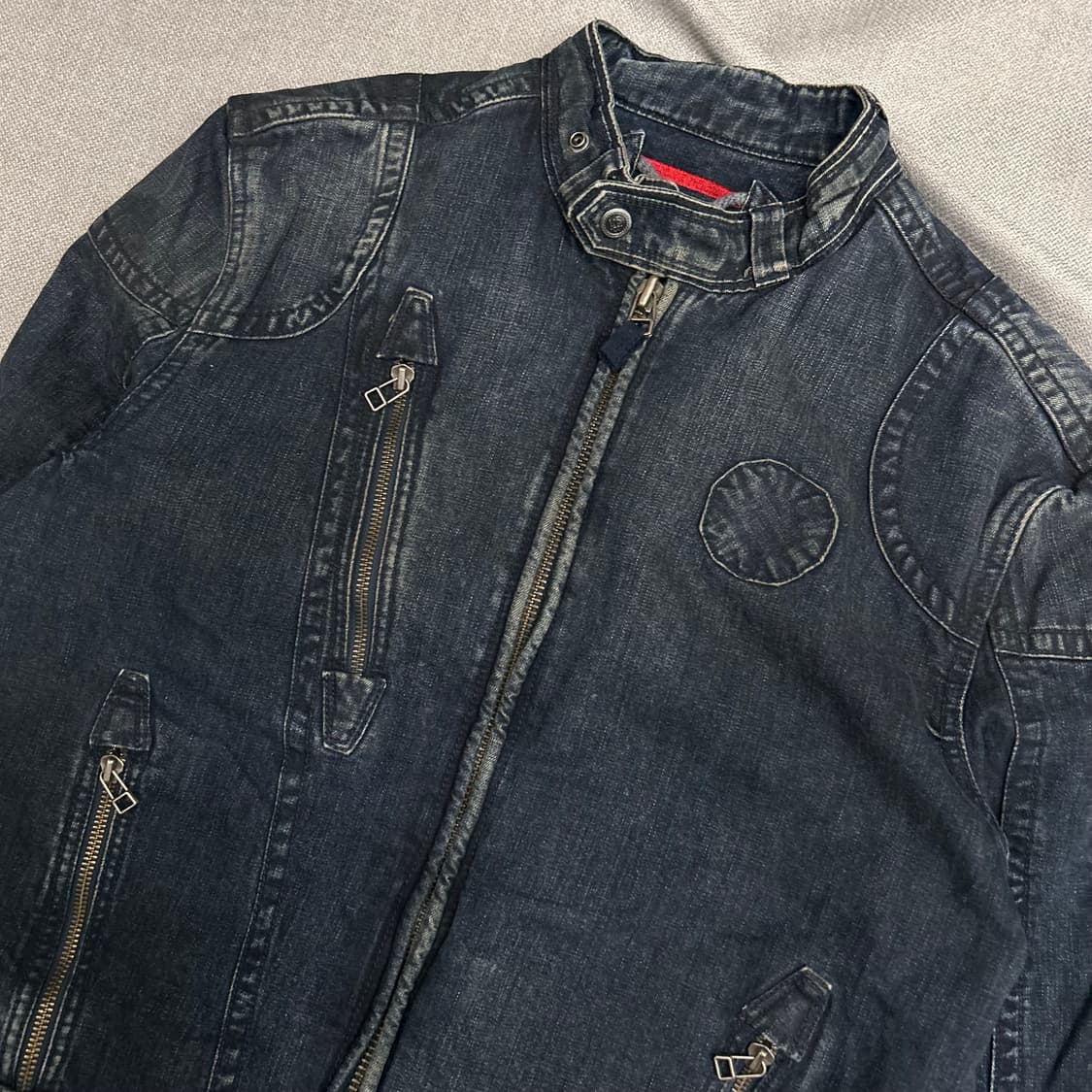 Levis Strauss Denim Biker Jacket 상품이미지1