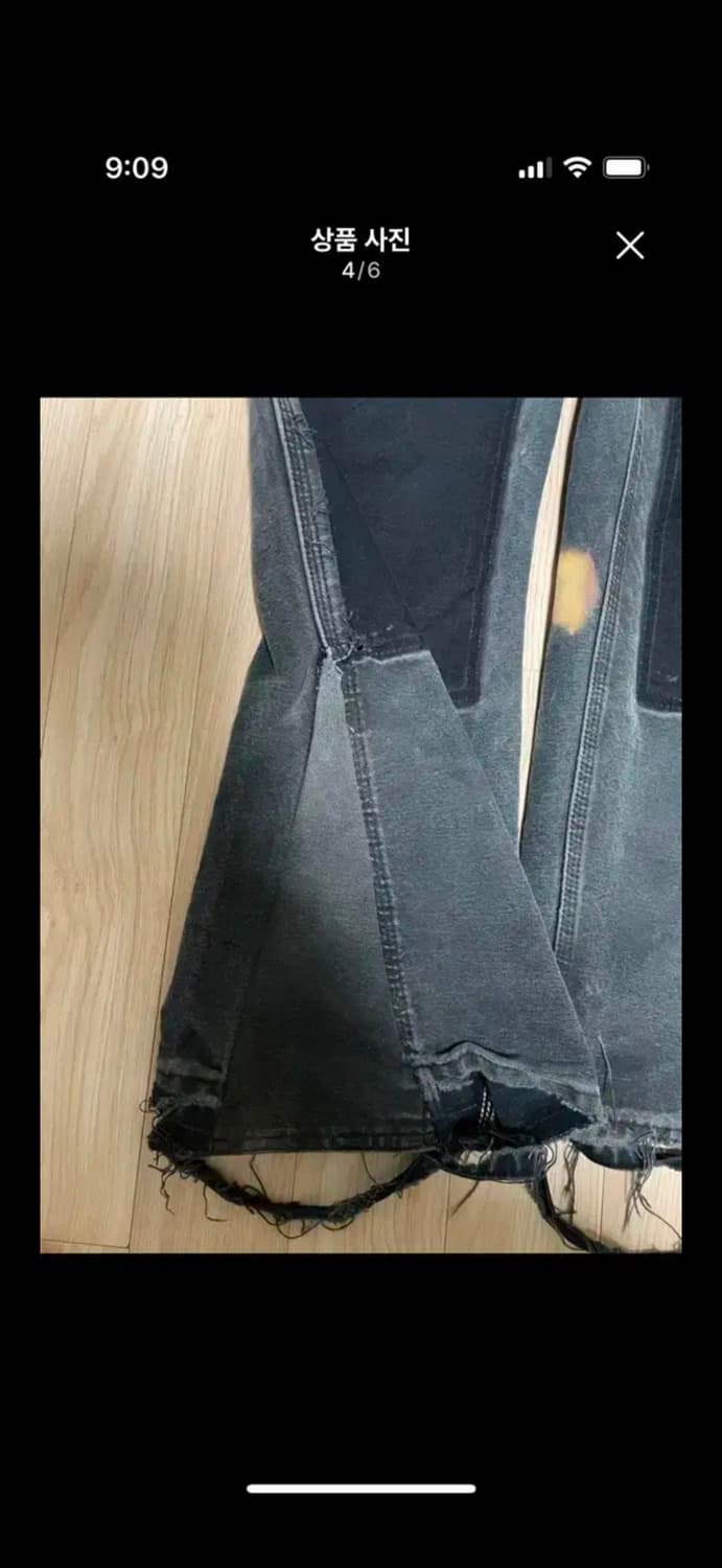 빈티지 칼하트 made in usa 갤러리디파트먼트 플레어 커스텀 상품이미지4