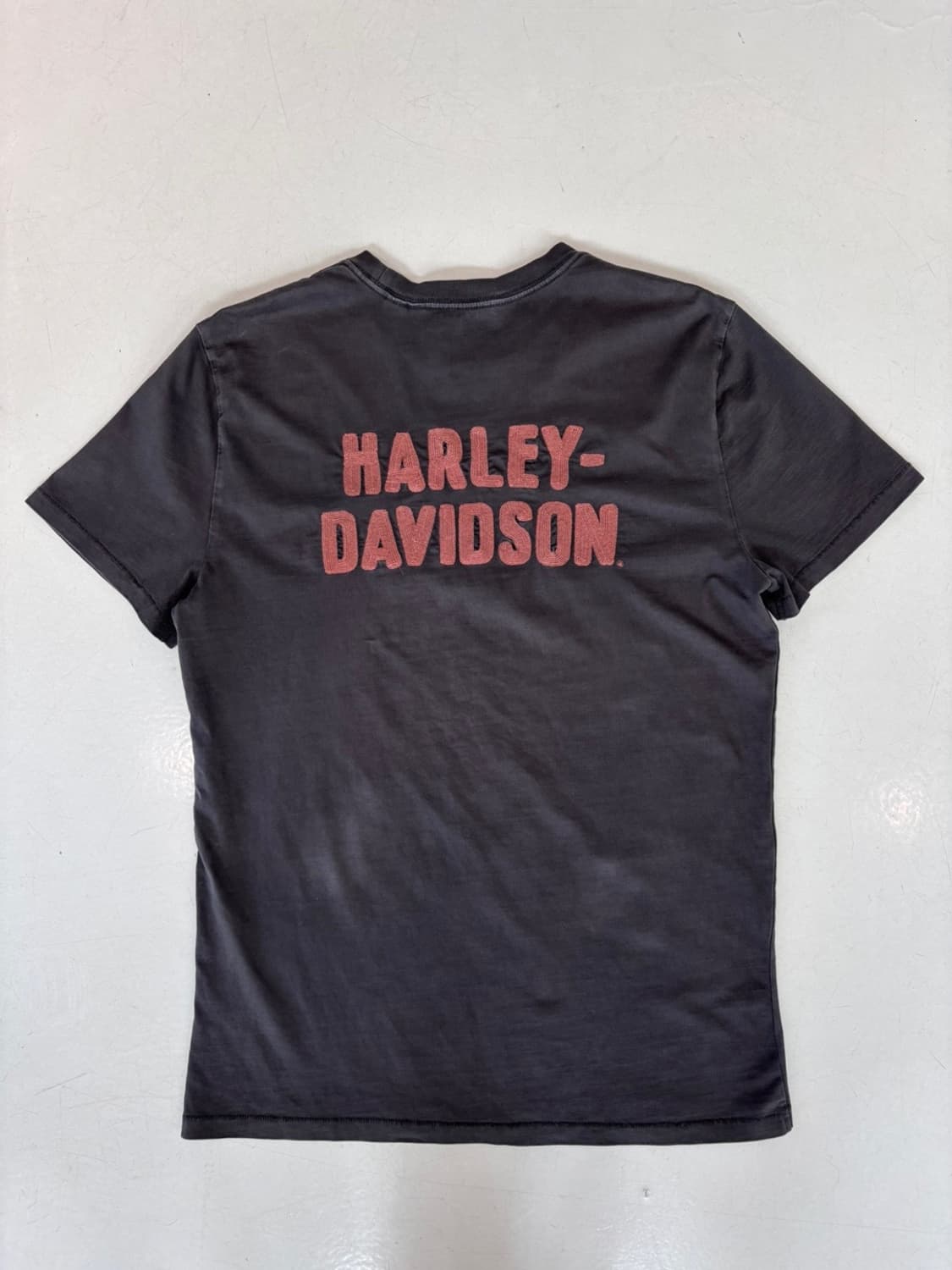 Vintage Harley Davidson Round T 상품이미지5