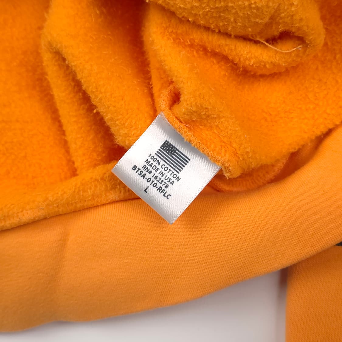 미스터그린 라이프스토어 코튼 후드티 오렌지 (L) 상품이미지5