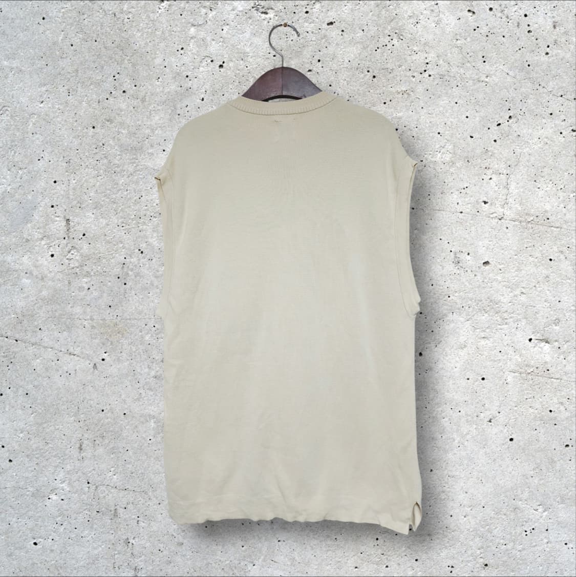 자라 포켓 배색 니트 조끼 (100/L) 상품이미지6