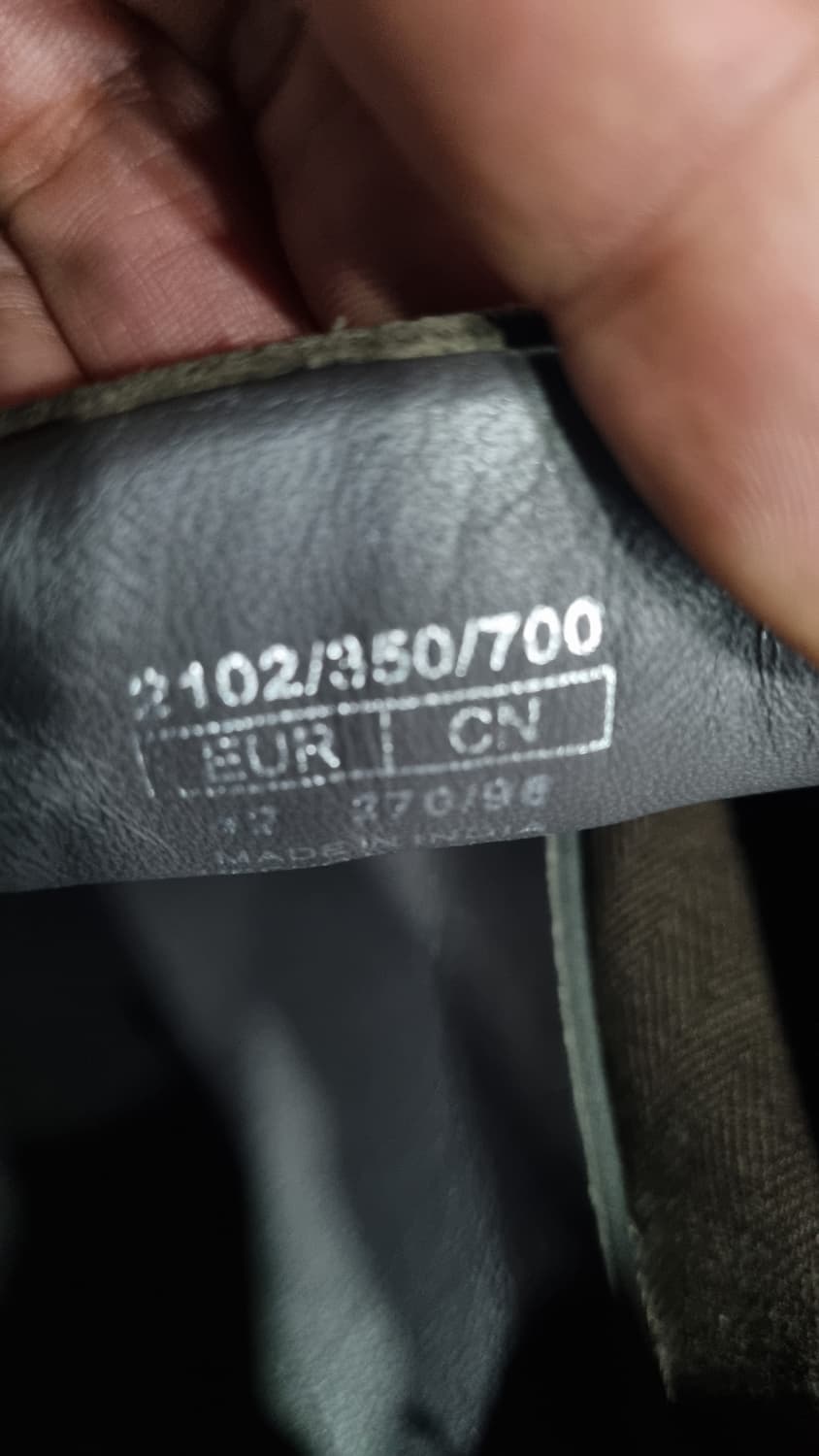 마시모두띠 스웨이드 남성슈즈 270size (eu42) 컨디션8/10 상품이미지4