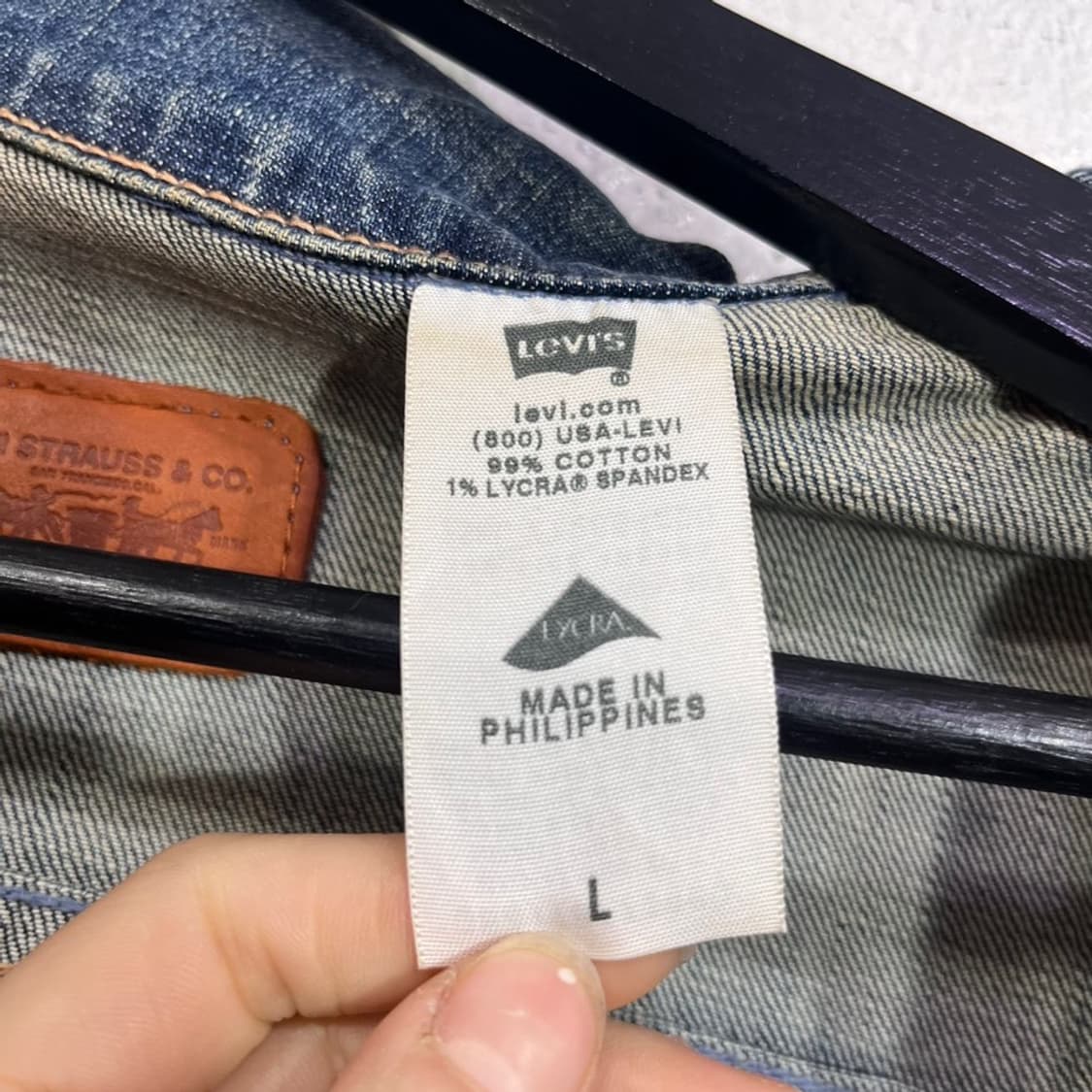 리바이스 워싱 데님 자켓 상품이미지9