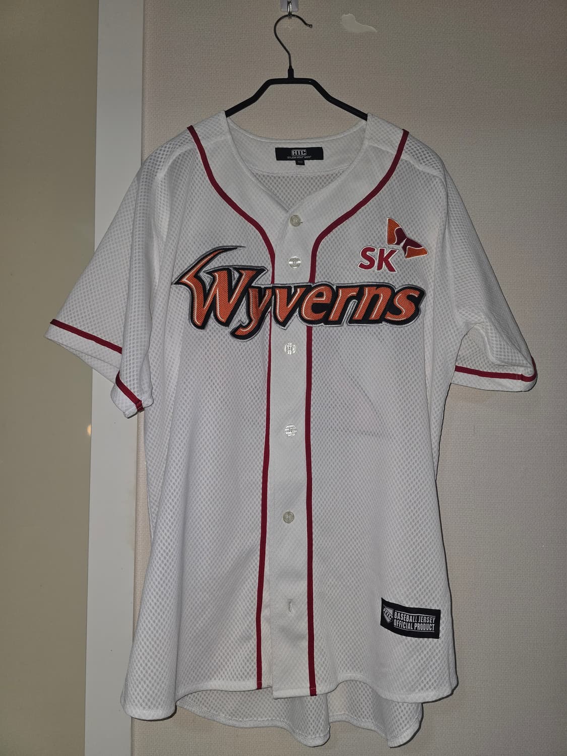 김광현 SK와이번스 왕조 야구 유니폼 (110사이즈 / SSG랜더스) 상품이미지3