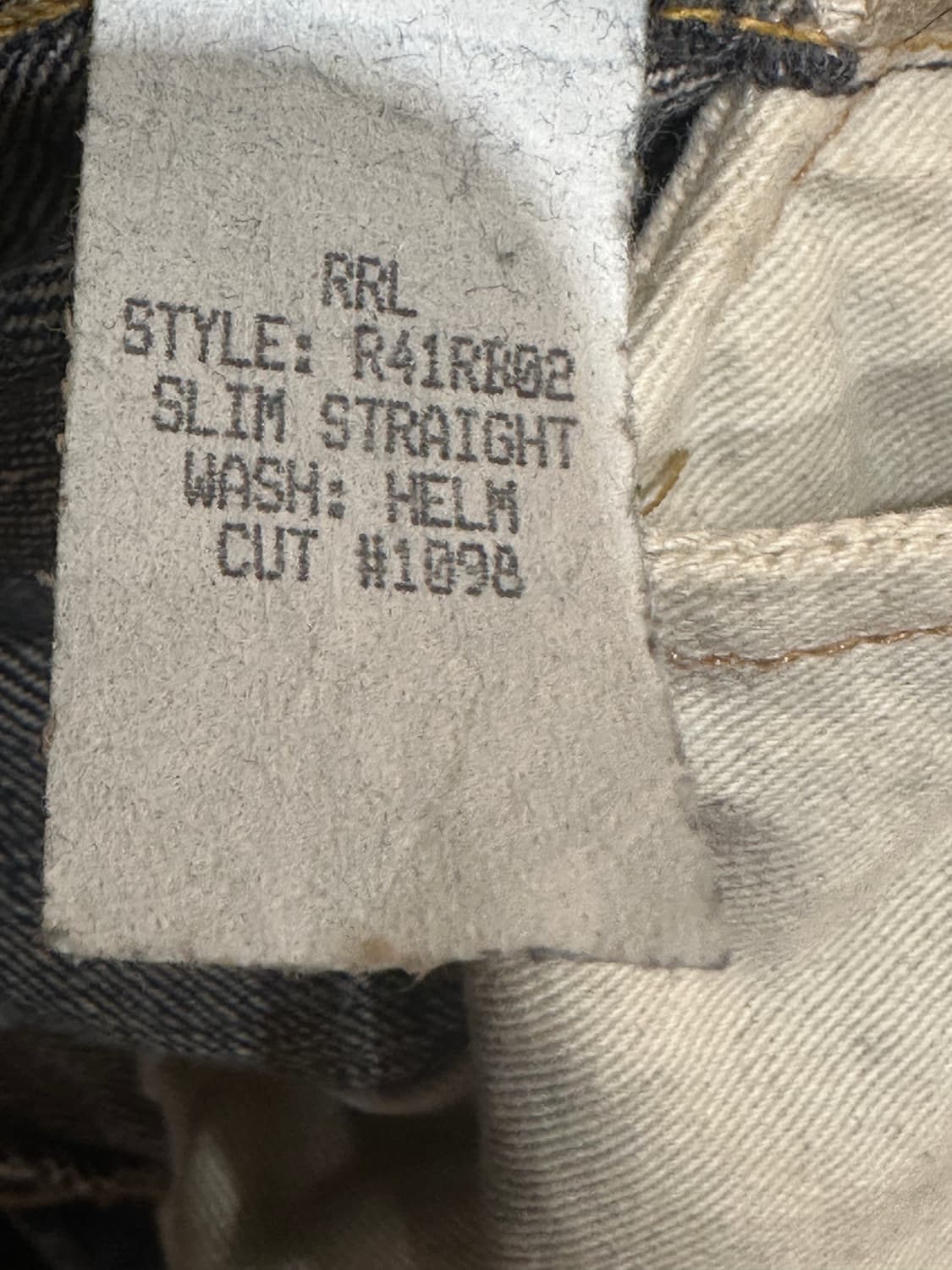 RRL 30X32 워싱진 MADE IN USA🇺🇸 상품이미지10