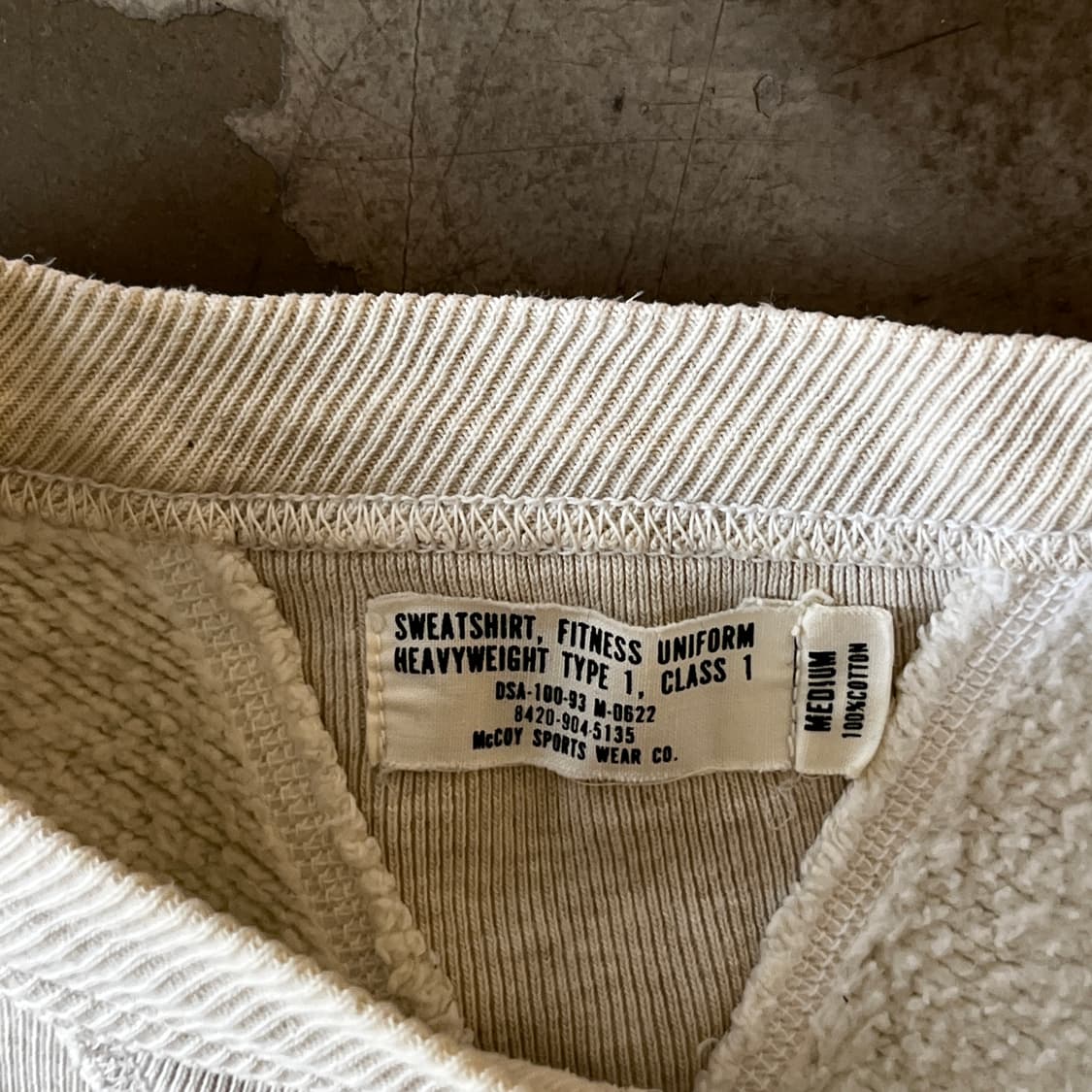 리얼맥코이 USMC 스웻 셔츠 상품이미지3