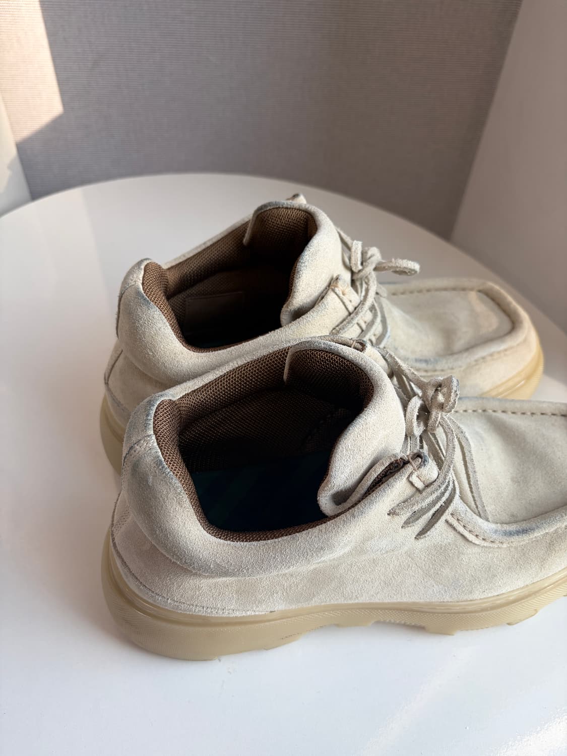 [45] 버버리 크리퍼 스웨이드 미드 슈즈 상품이미지5