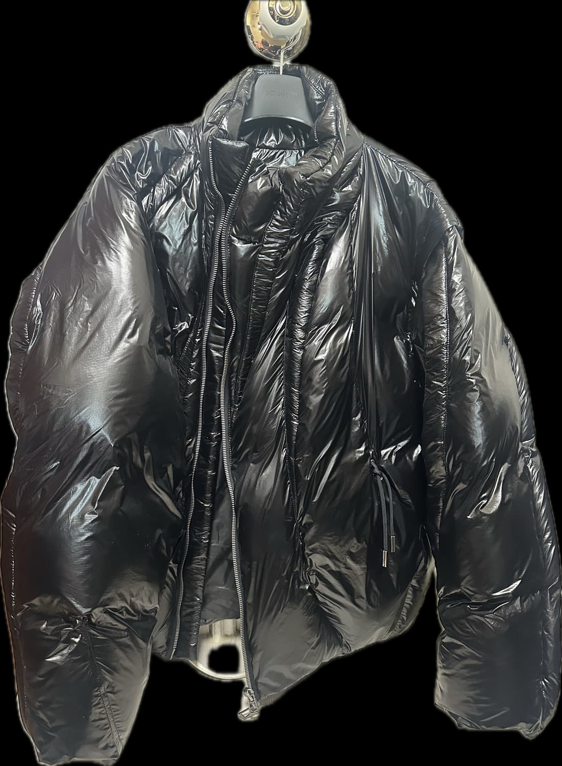 송지오 x 엘리엇 에밀 물리네 다운 점퍼 블랙 48 상품이미지5