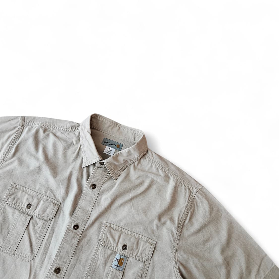 FR칼하트 면 오버핏 긴팔셔츠 XL 상품이미지3