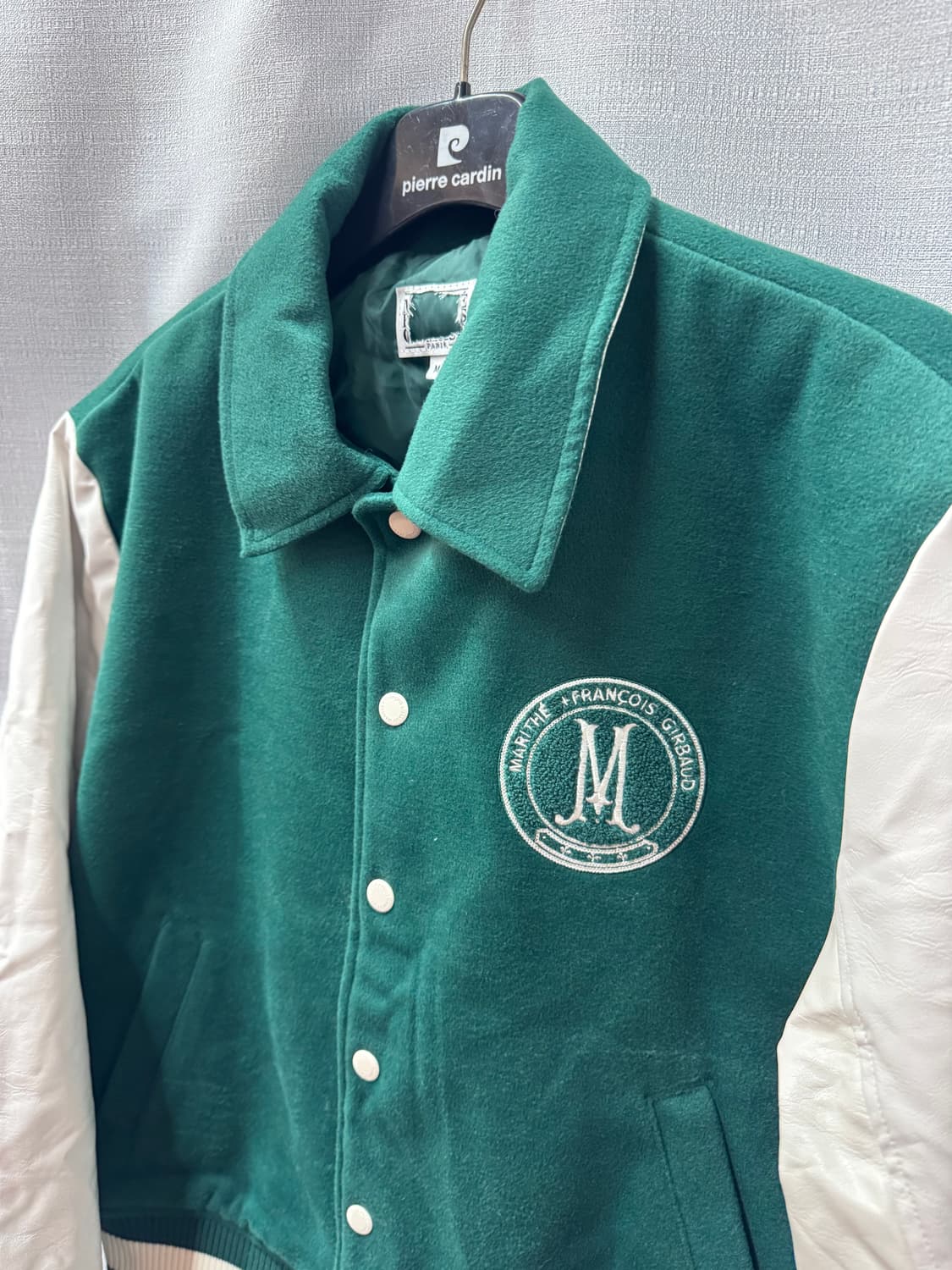 마리떼 프랑소와저버 로고 바시티 자켓 M(남L 여자XL) 상품이미지2