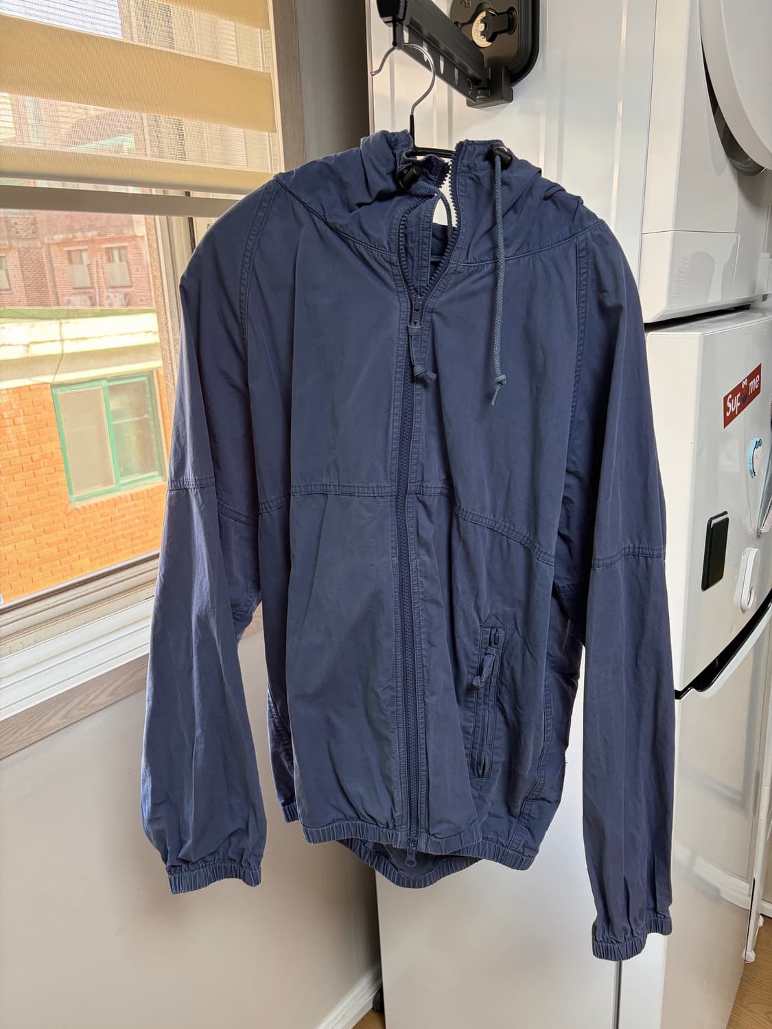 카키스 바람막이 빈티지 블루 L 상품이미지1