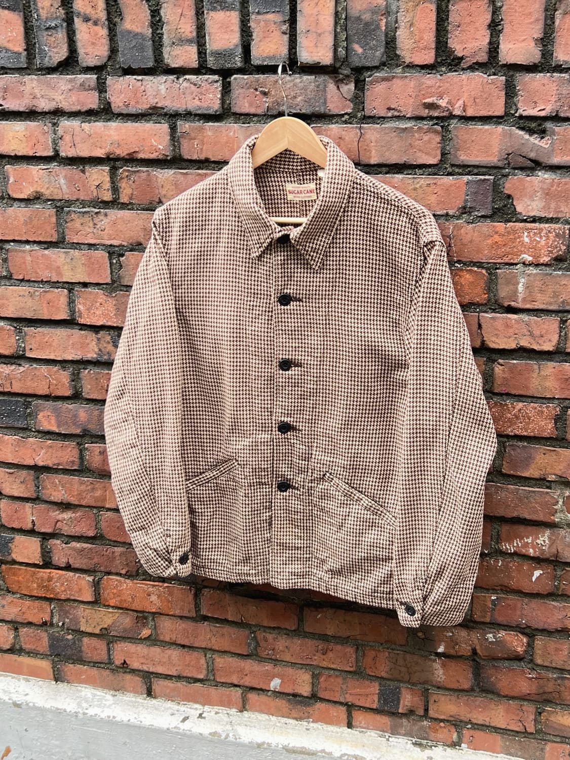 Sugar Cane Hound’s tooth Check Coverall 상품이미지1