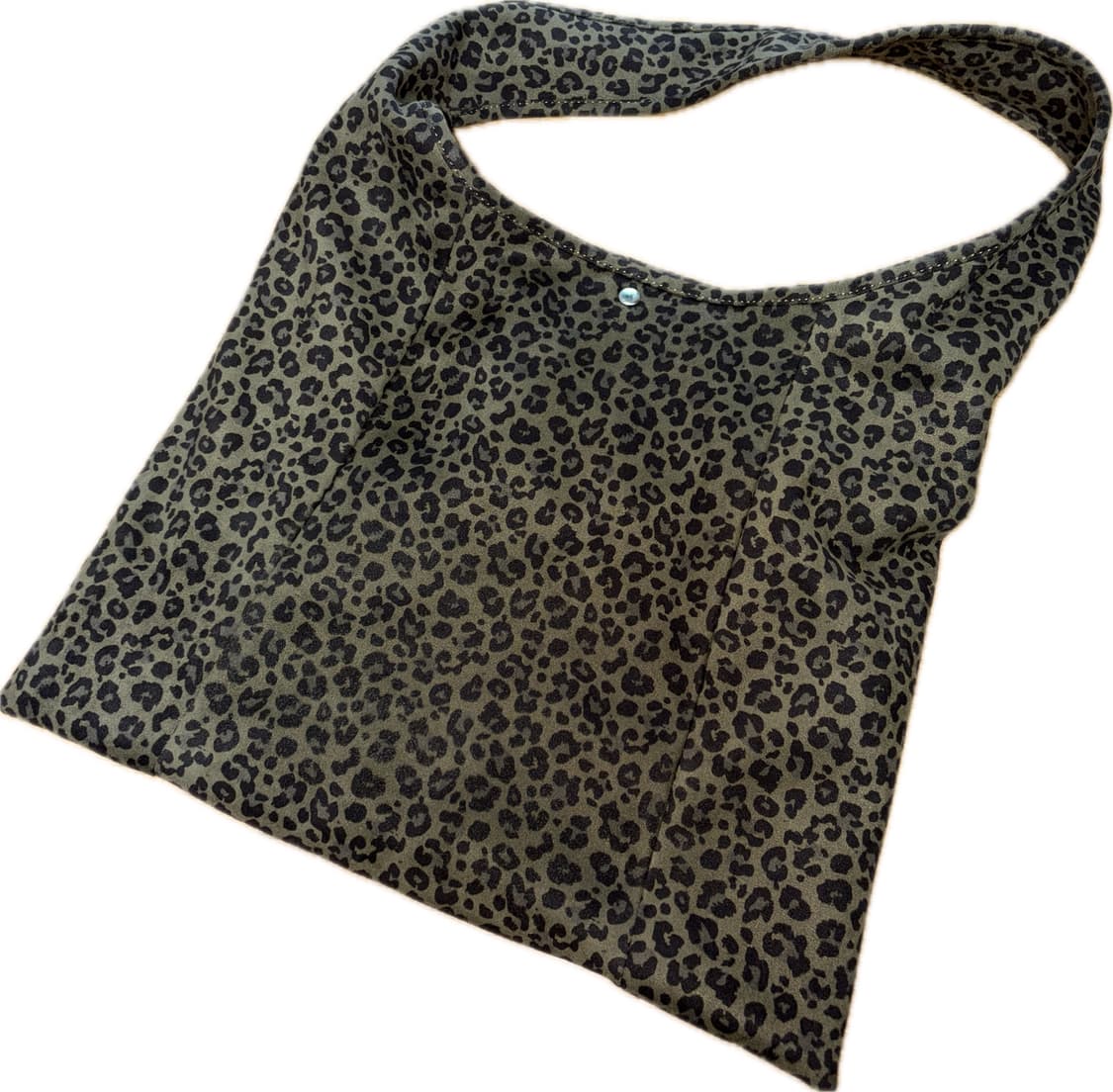 스웨이드 레오파드 호피 숄더백 상품이미지3